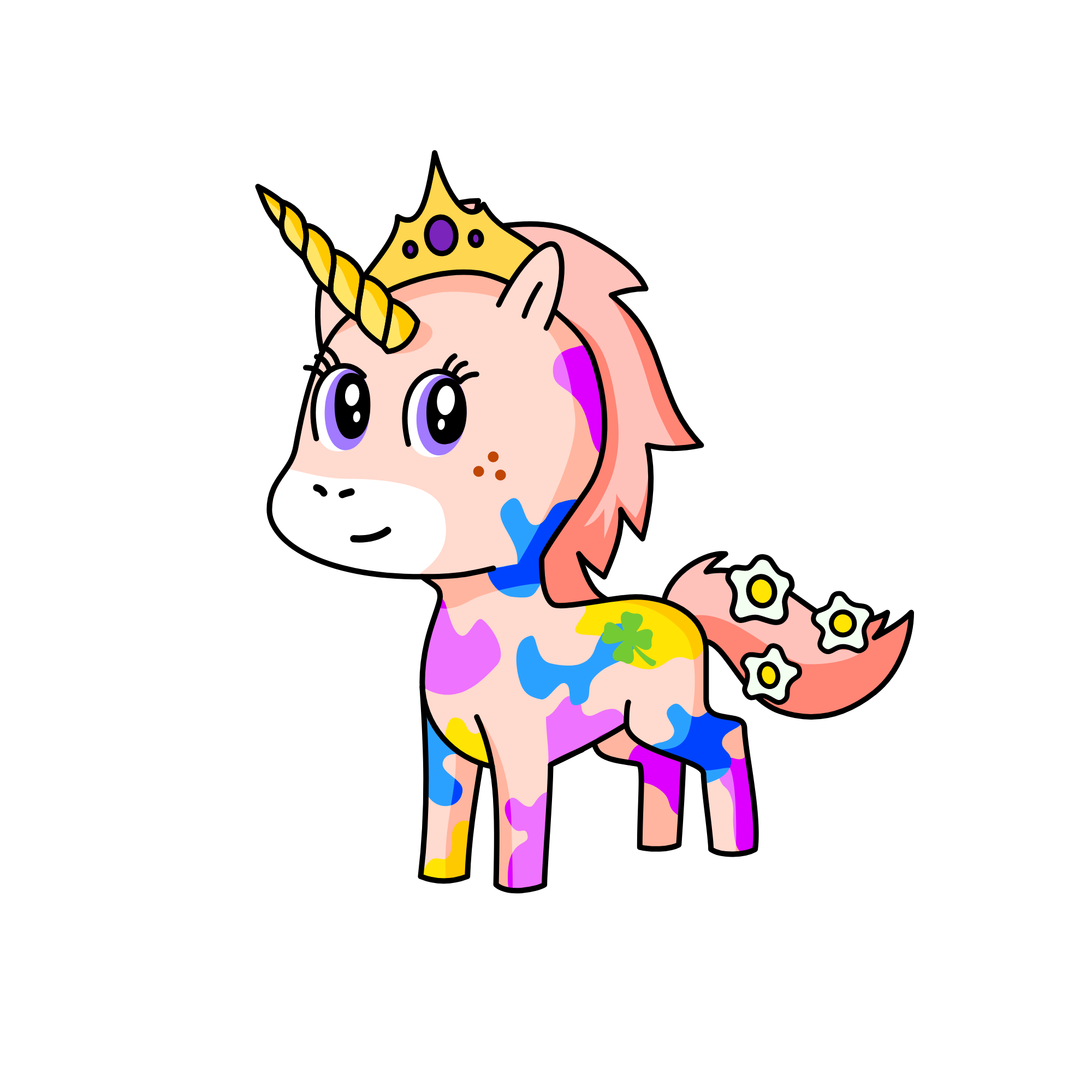 Sparkling Clover, the unicorn