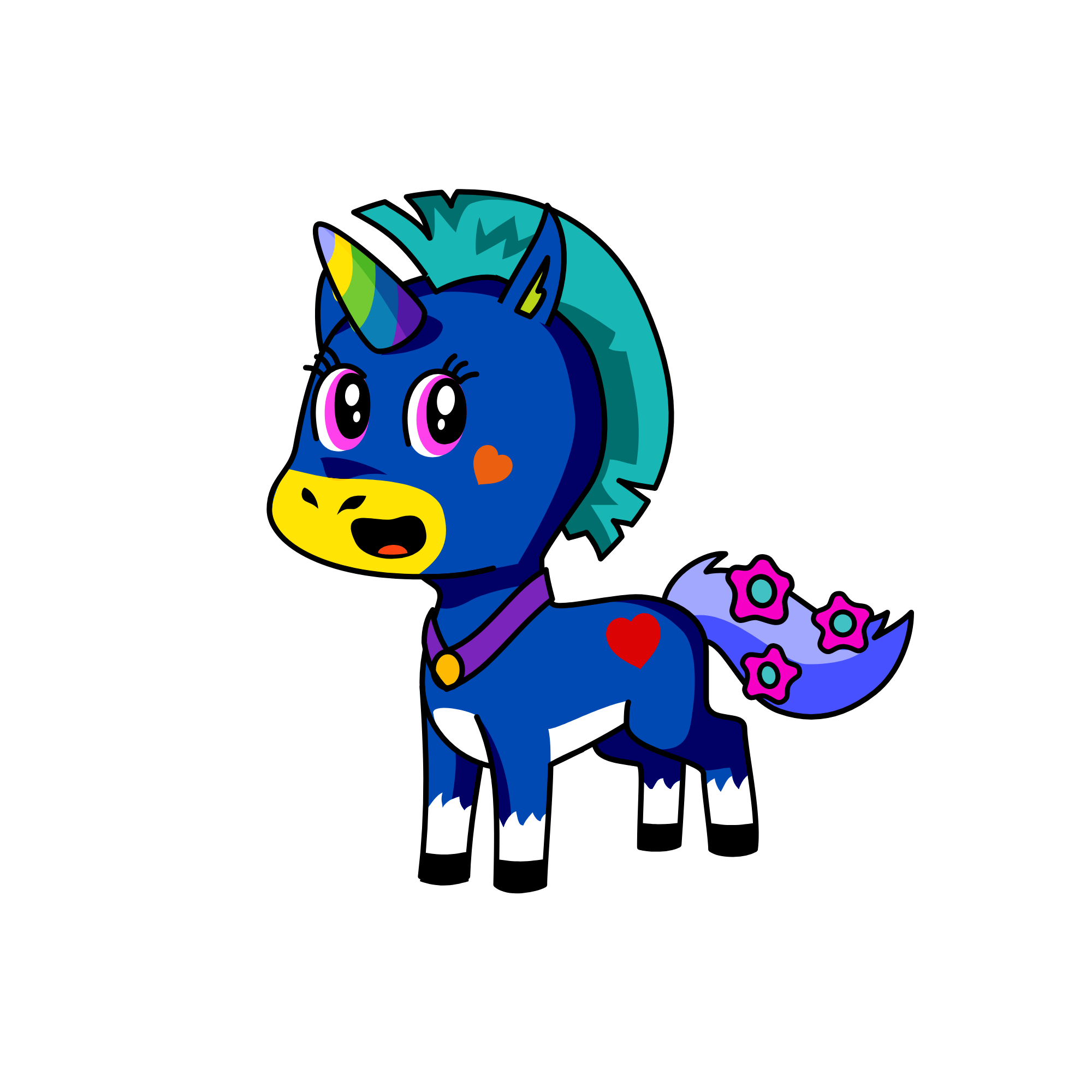Night, the unicorn