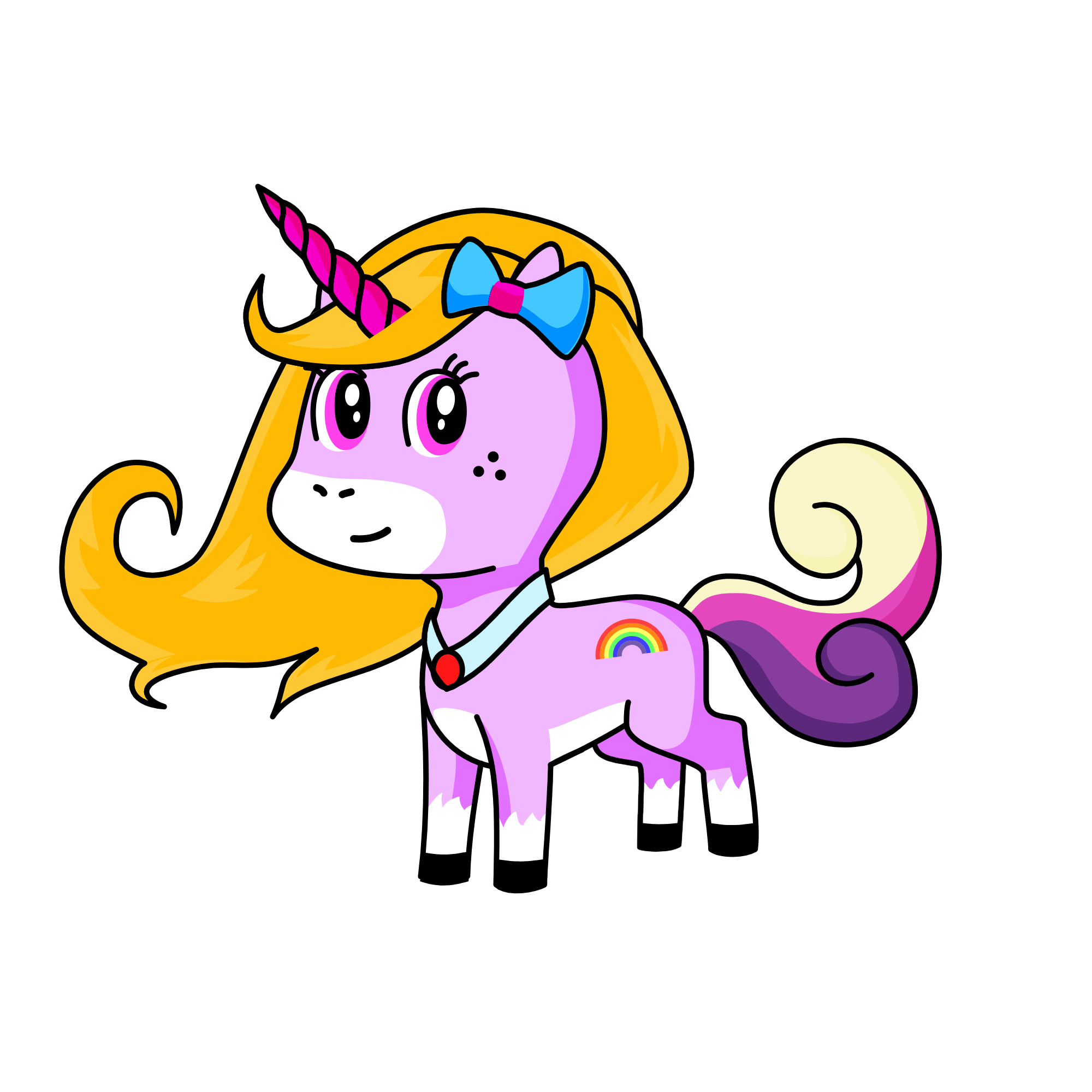 Pinky Pie, the unicorn