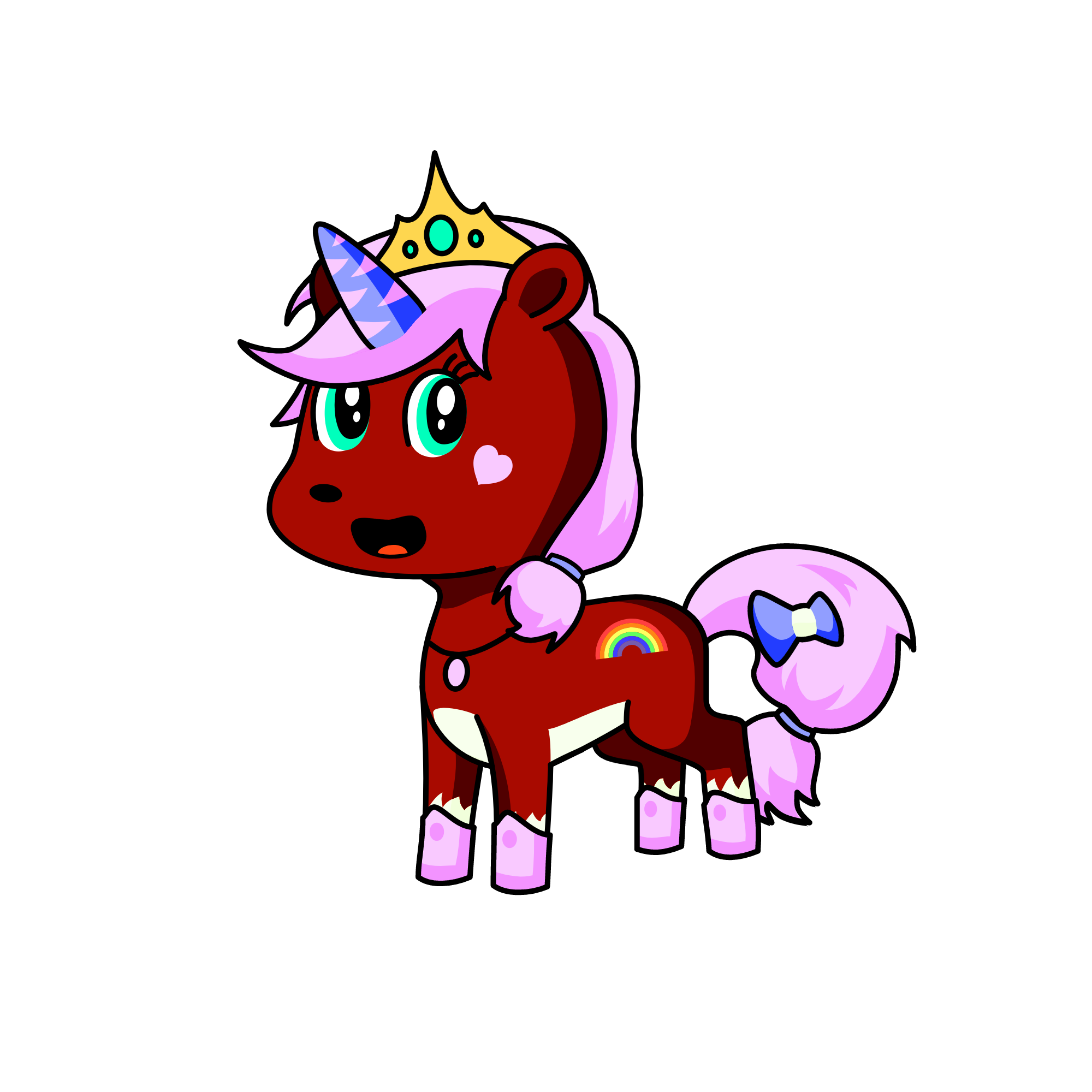 princess heart, the unicorn