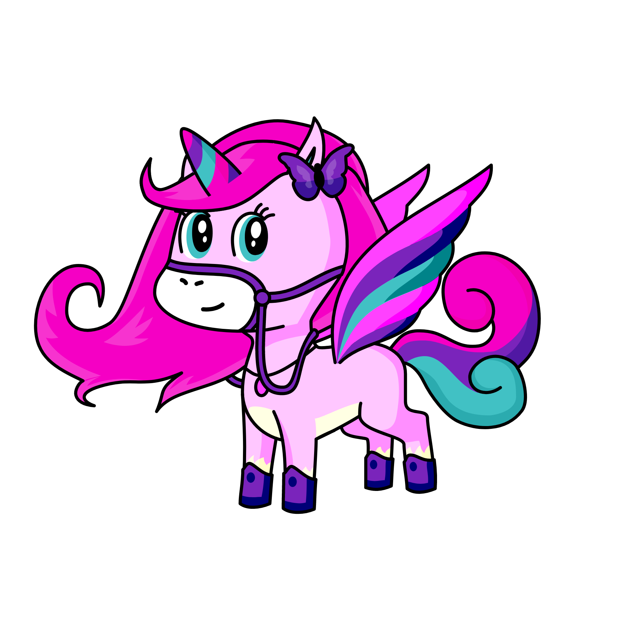 Flycorn, the unicorn