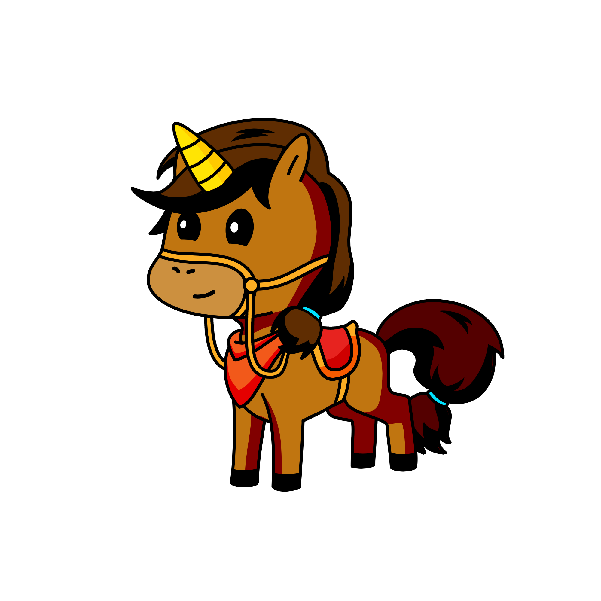 Sinderela, the unicorn