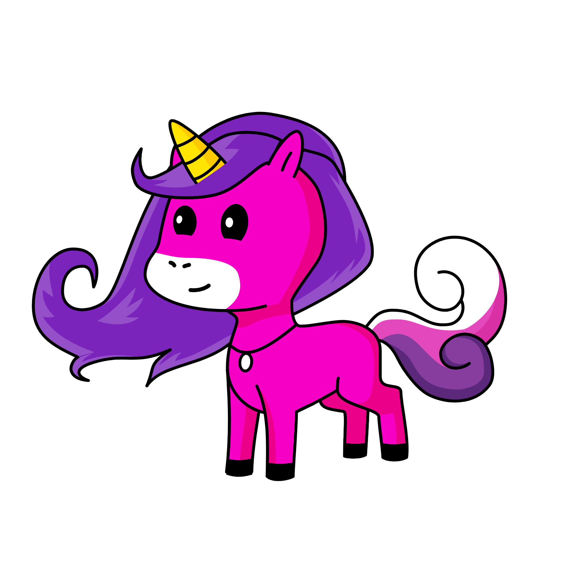 Maya, the unicorn