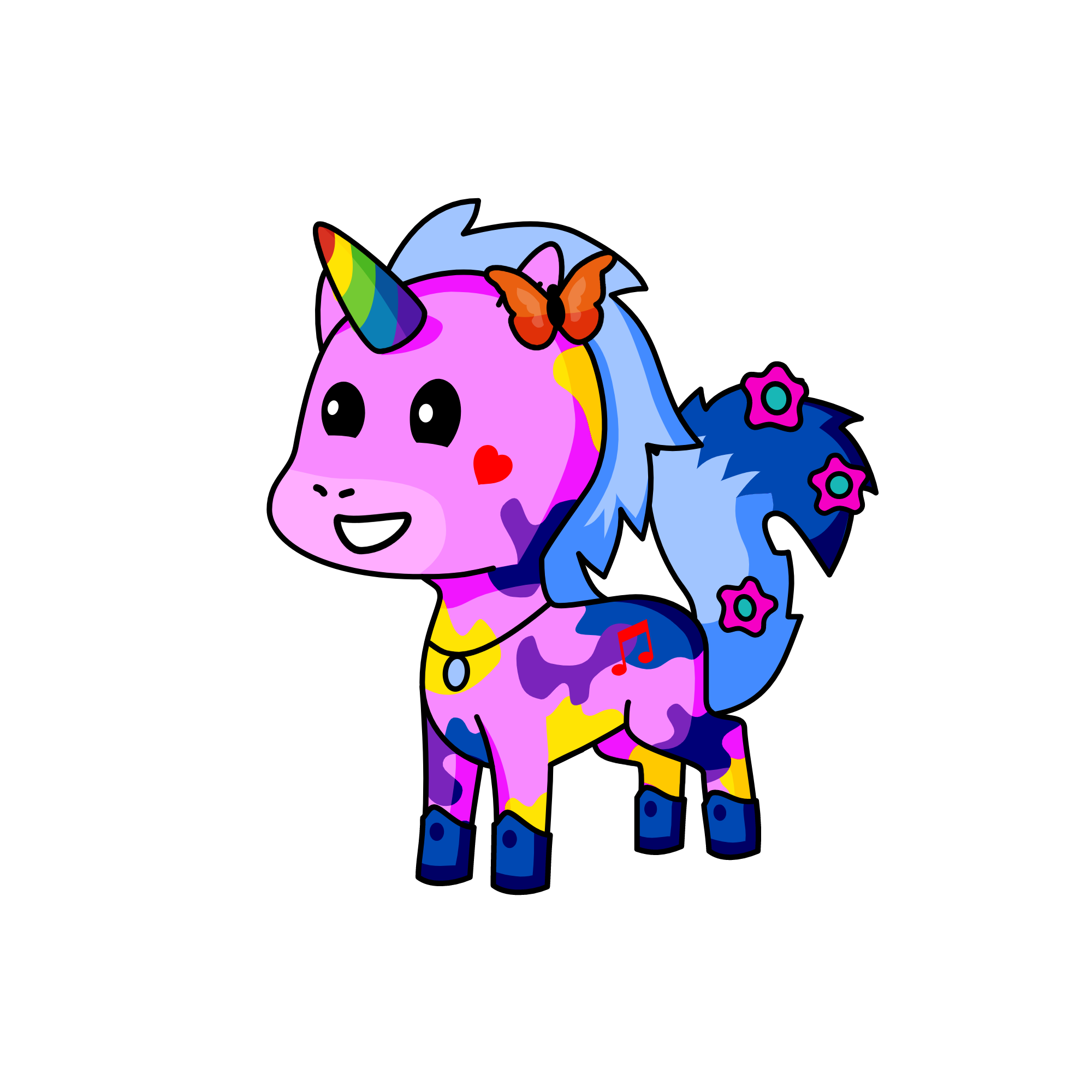 sushi, the unicorn