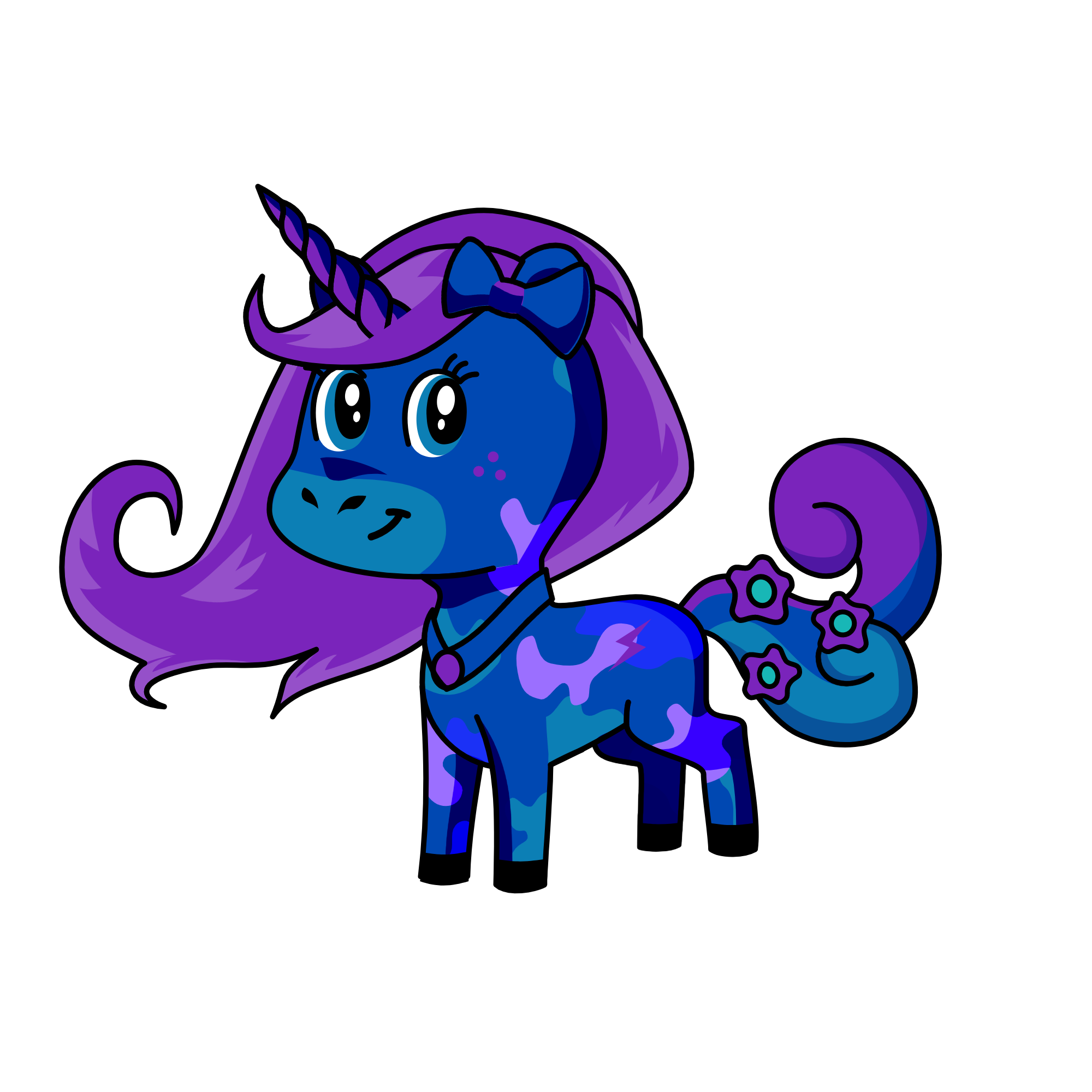 Shadow, the unicorn