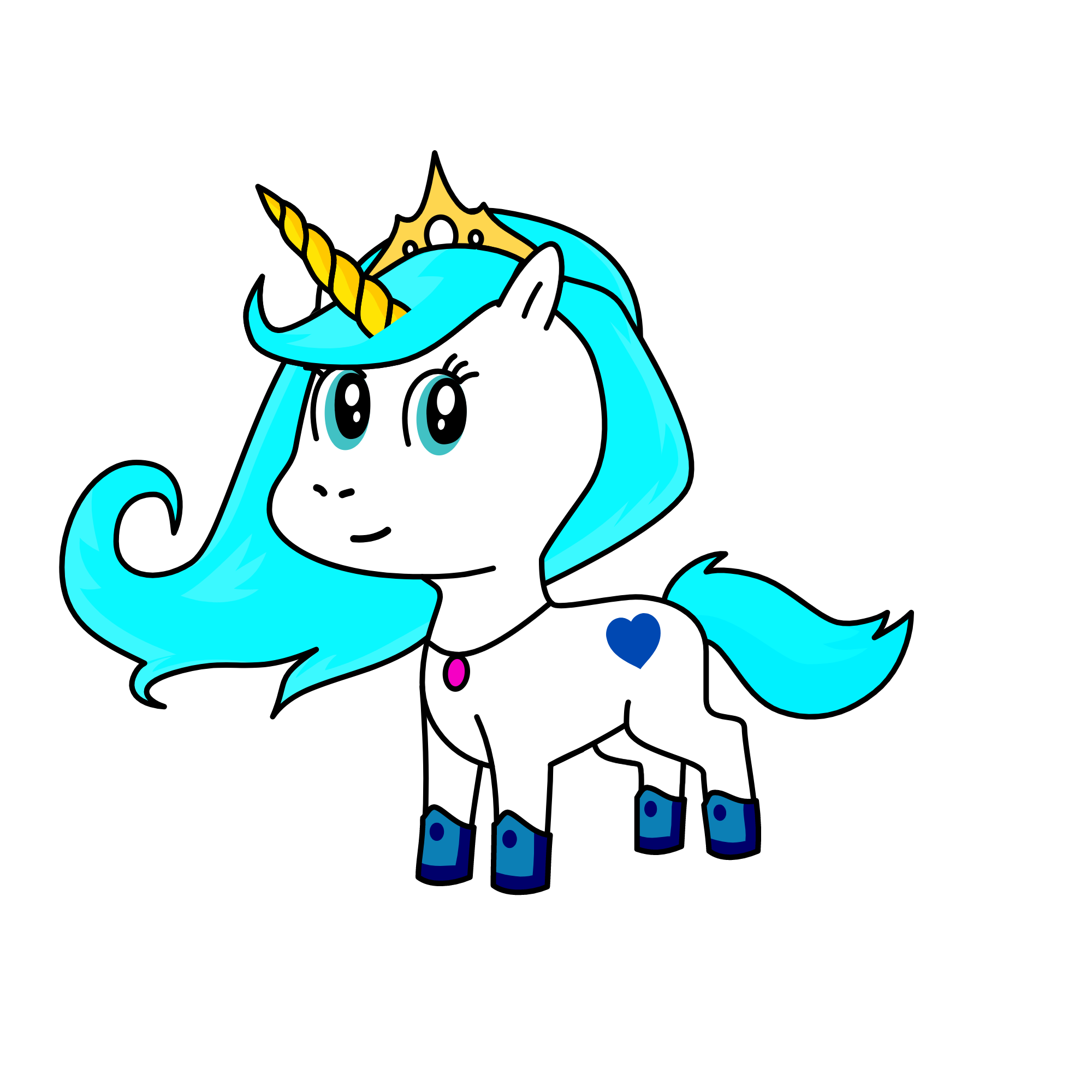 Twilight, the unicorn