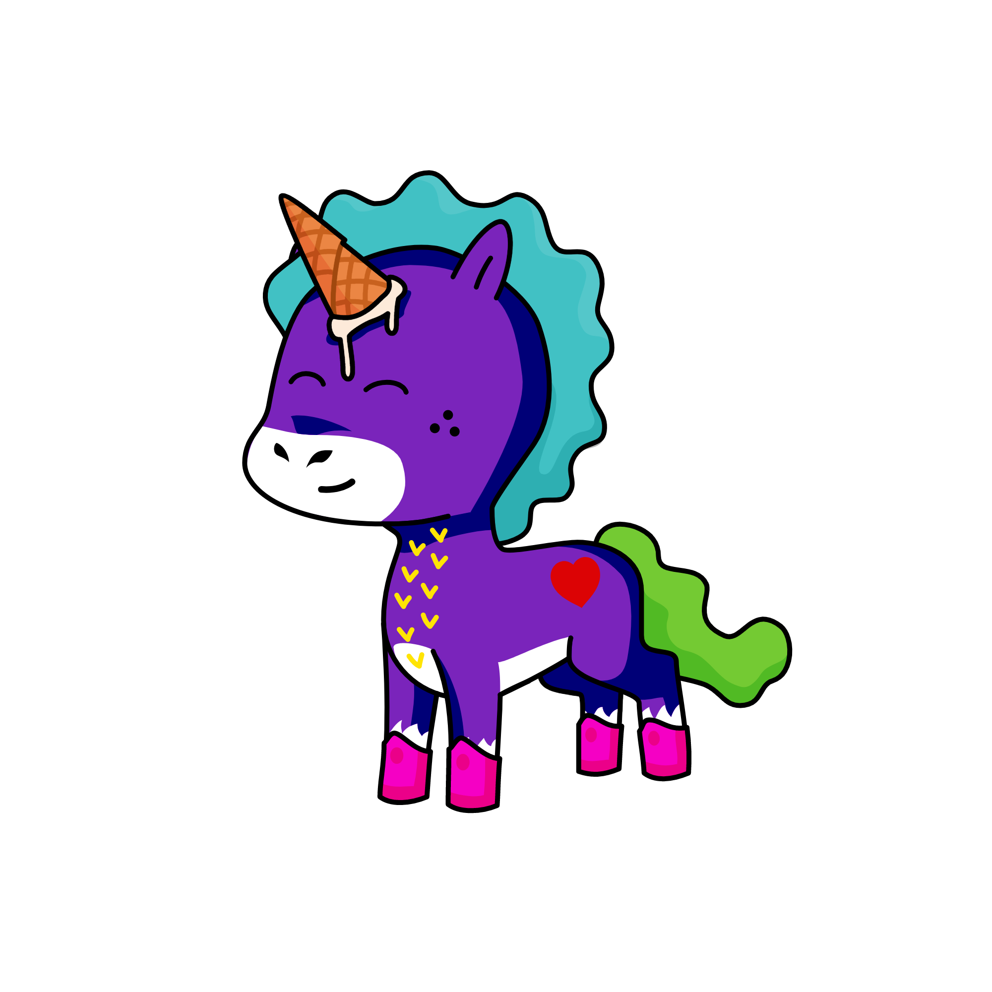 trashlala, the unicorn
