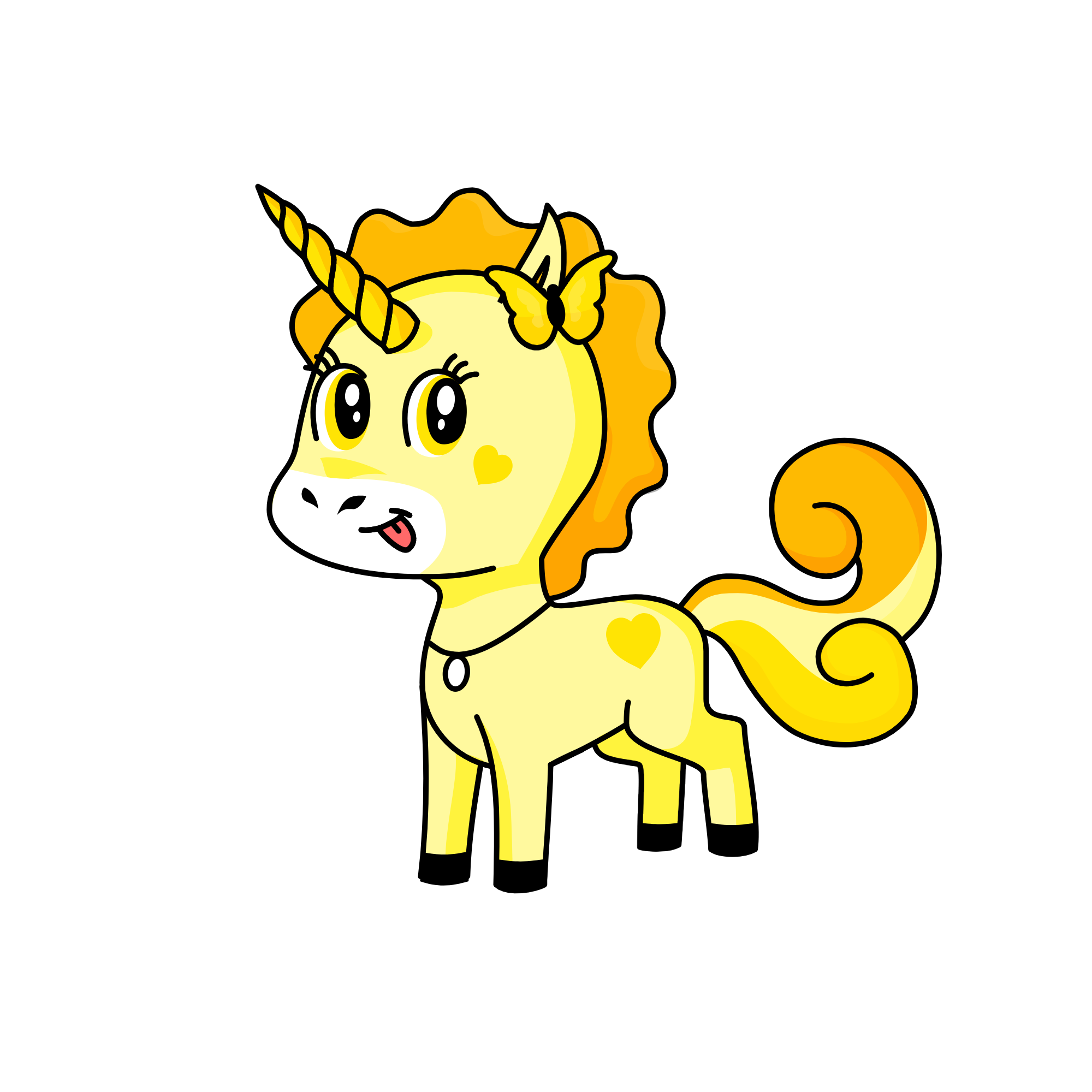 Custard, the unicorn