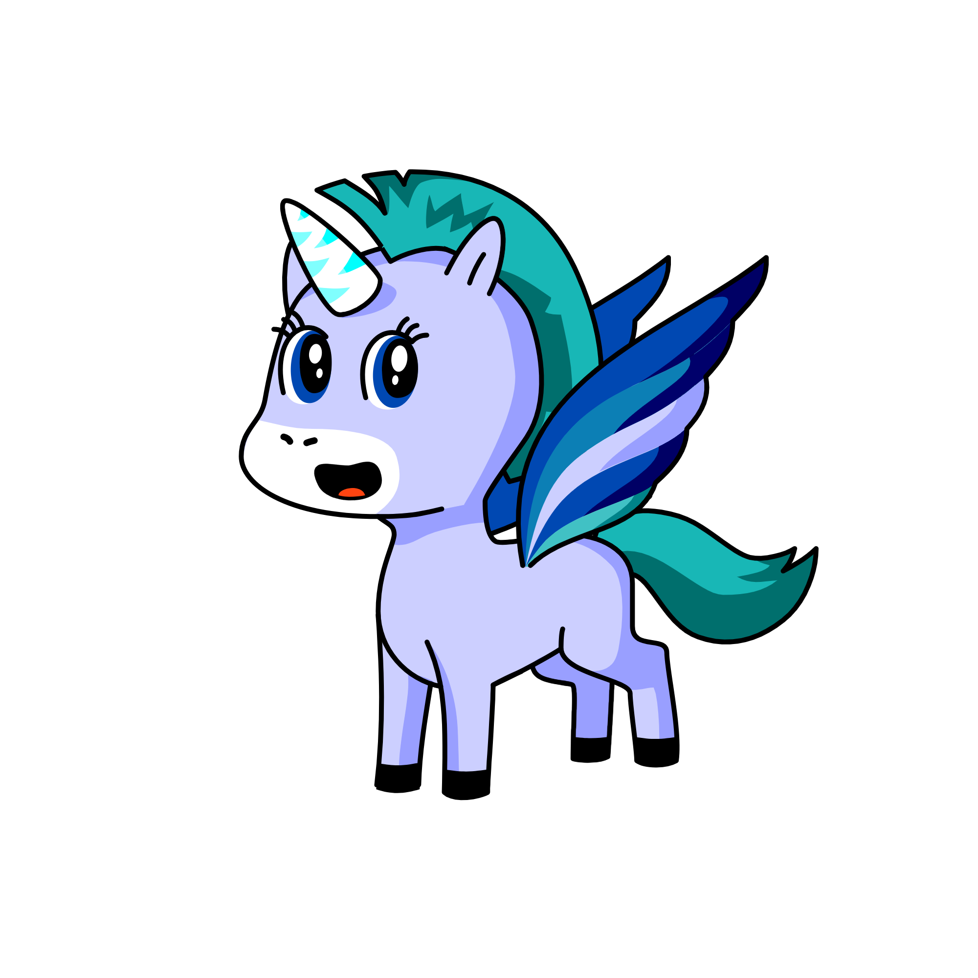 Flash, the unicorn