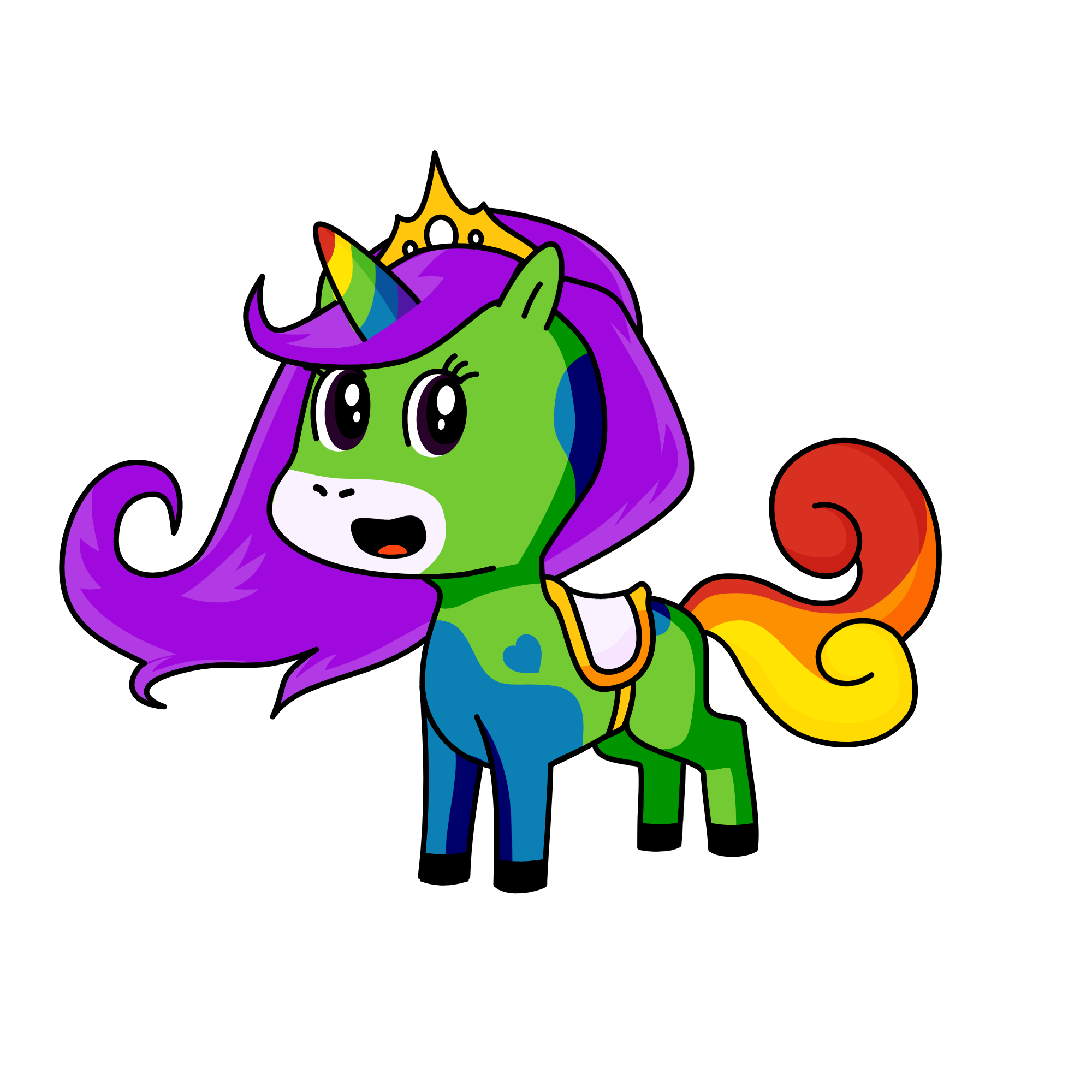 slimey princess, the unicorn