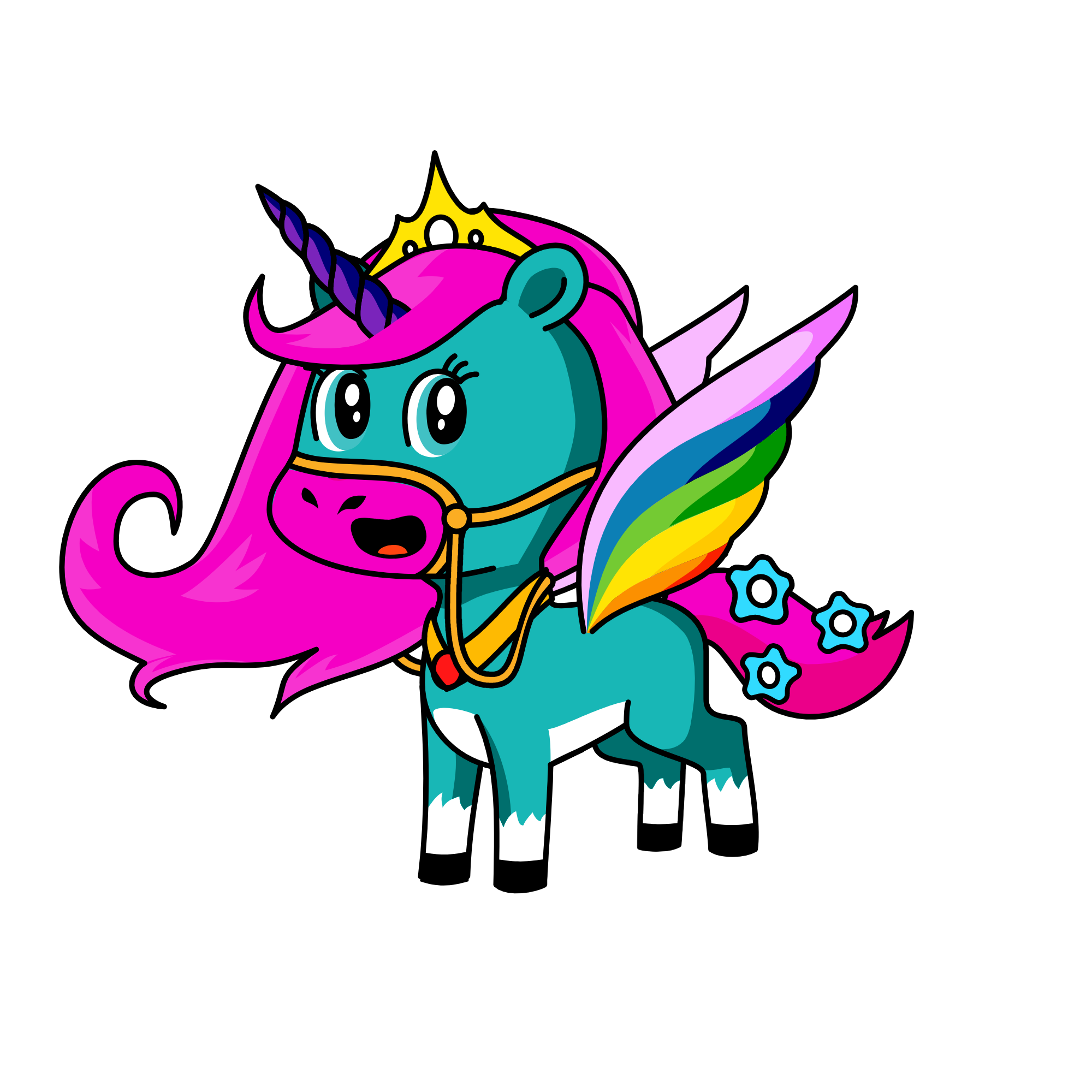 flinu, the unicorn