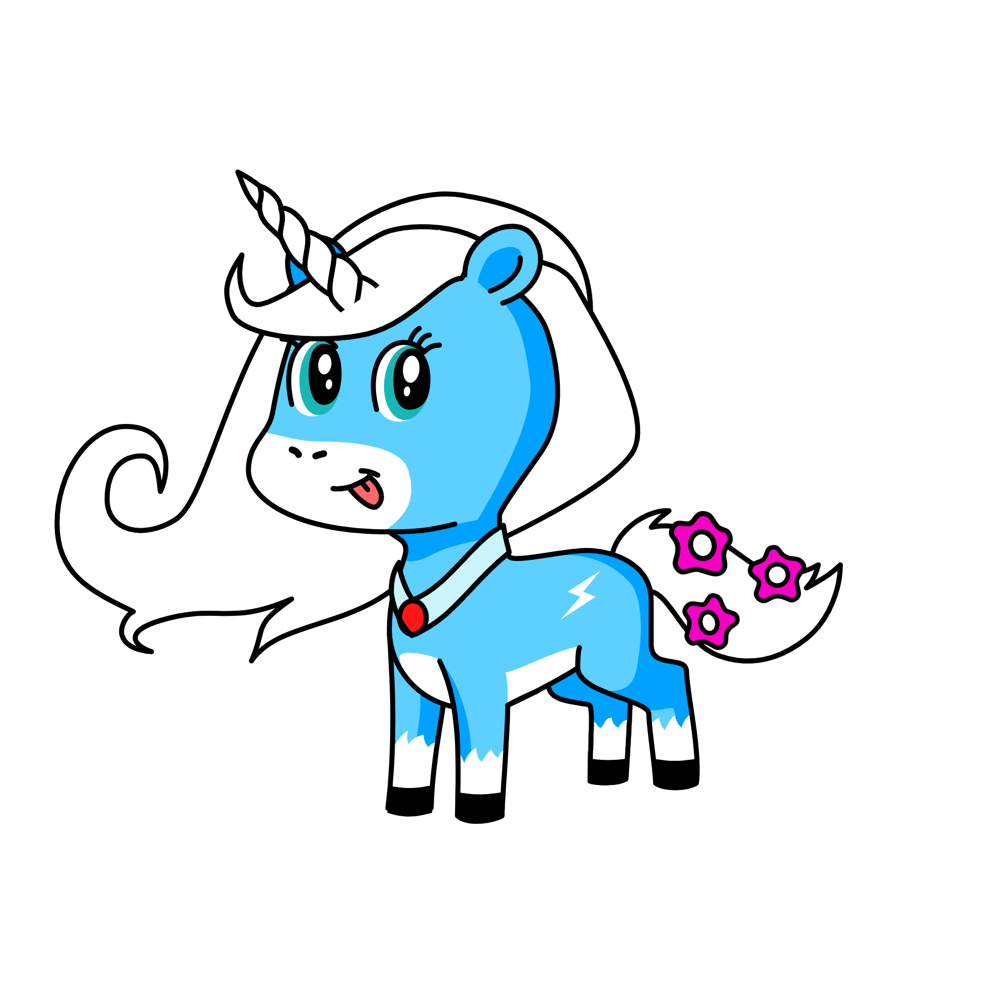 unicorno roqui, the unicorn