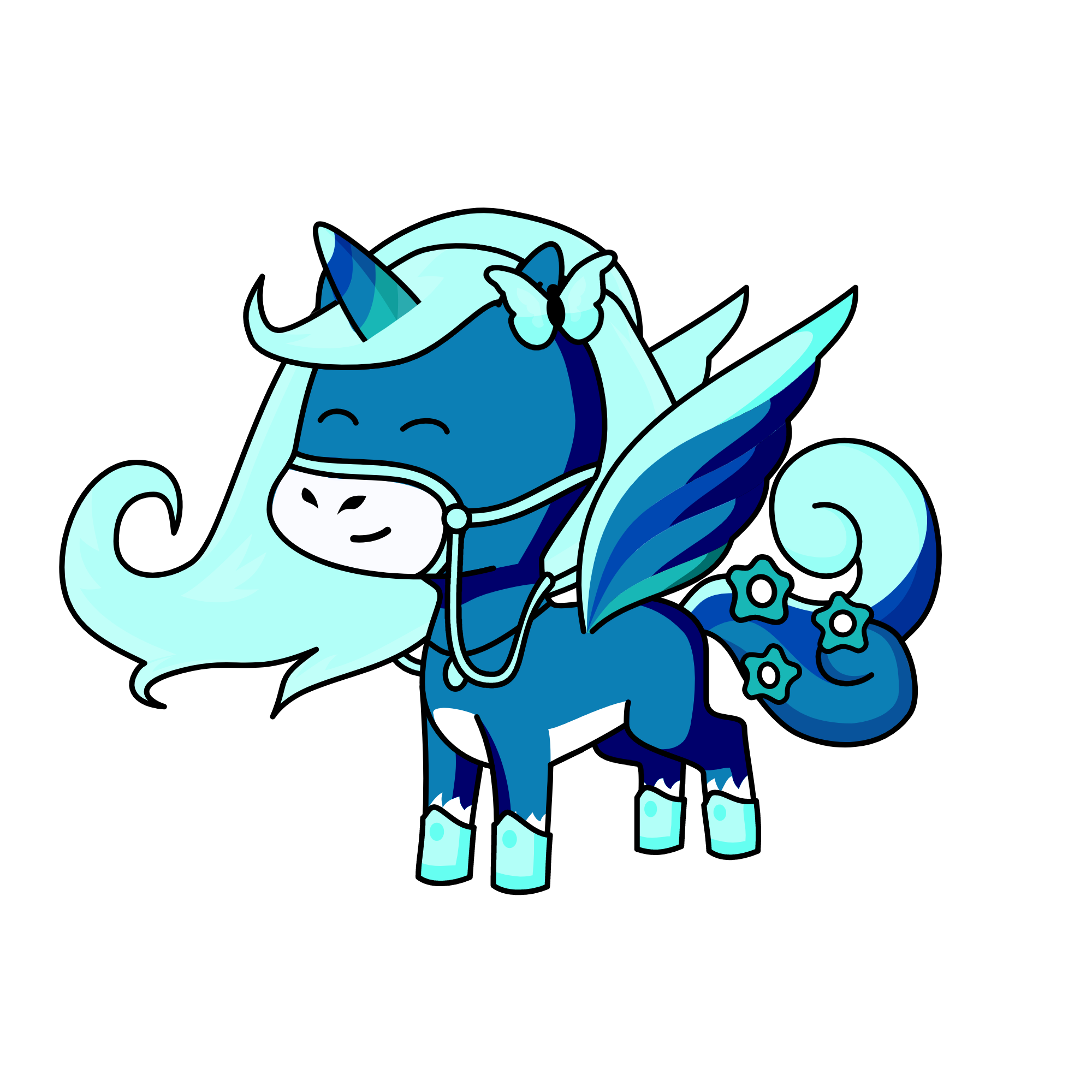 Reina blanca, the unicorn