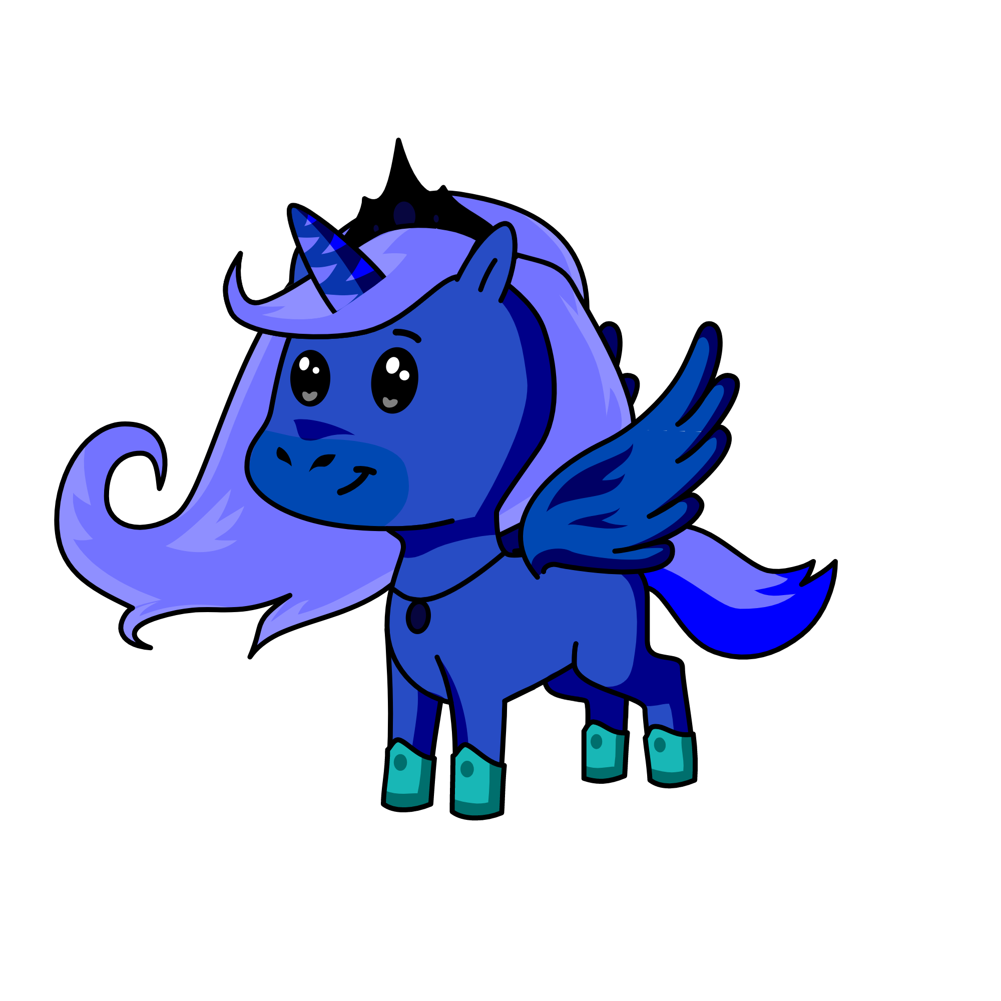 luna , the unicorn