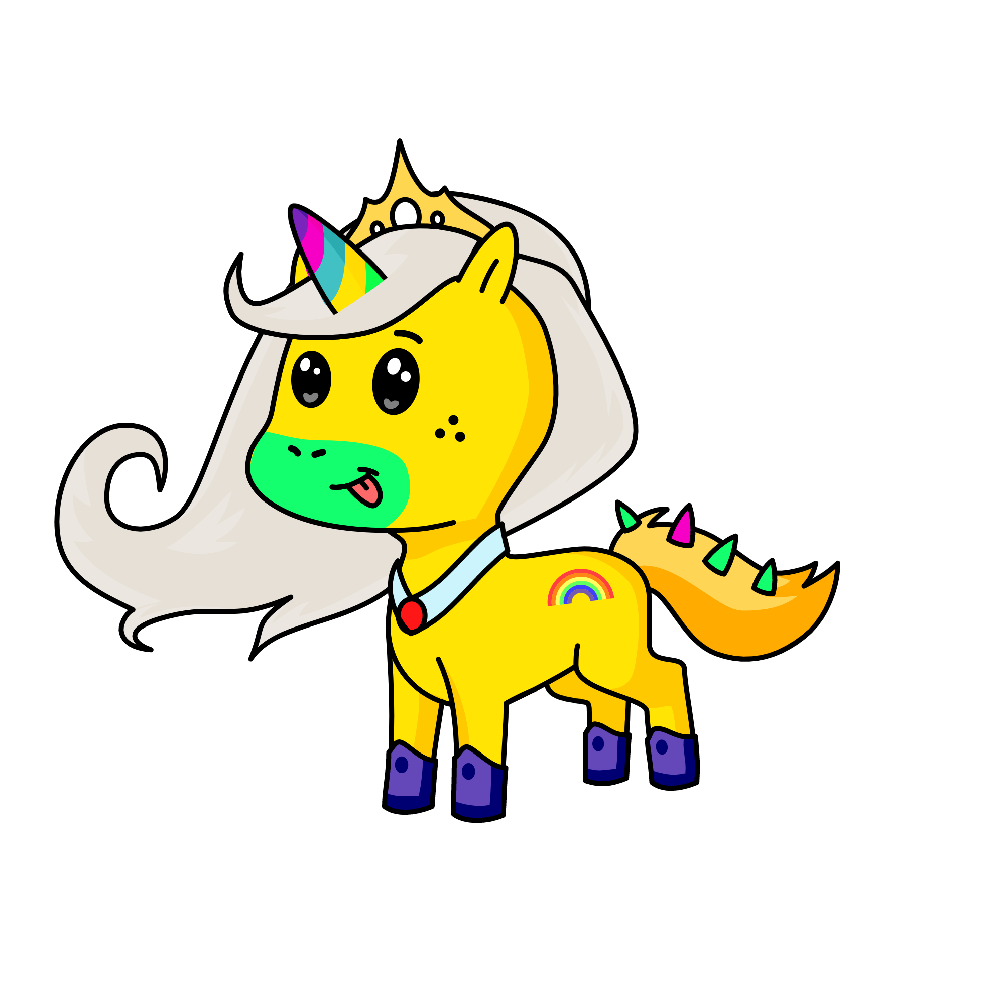 pup, the unicorn