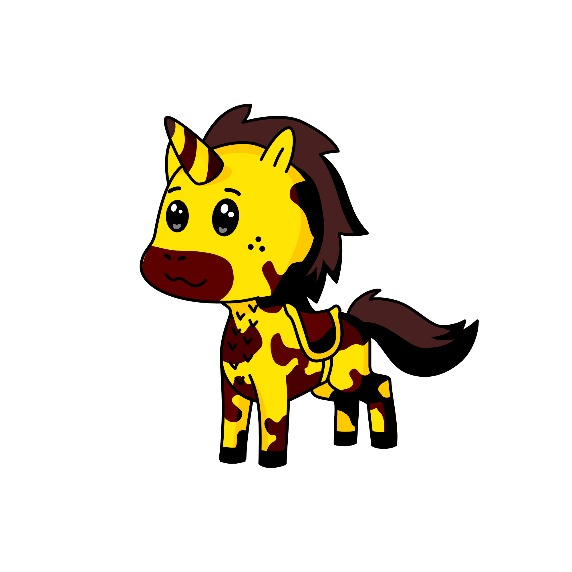Giraffie, the unicorn