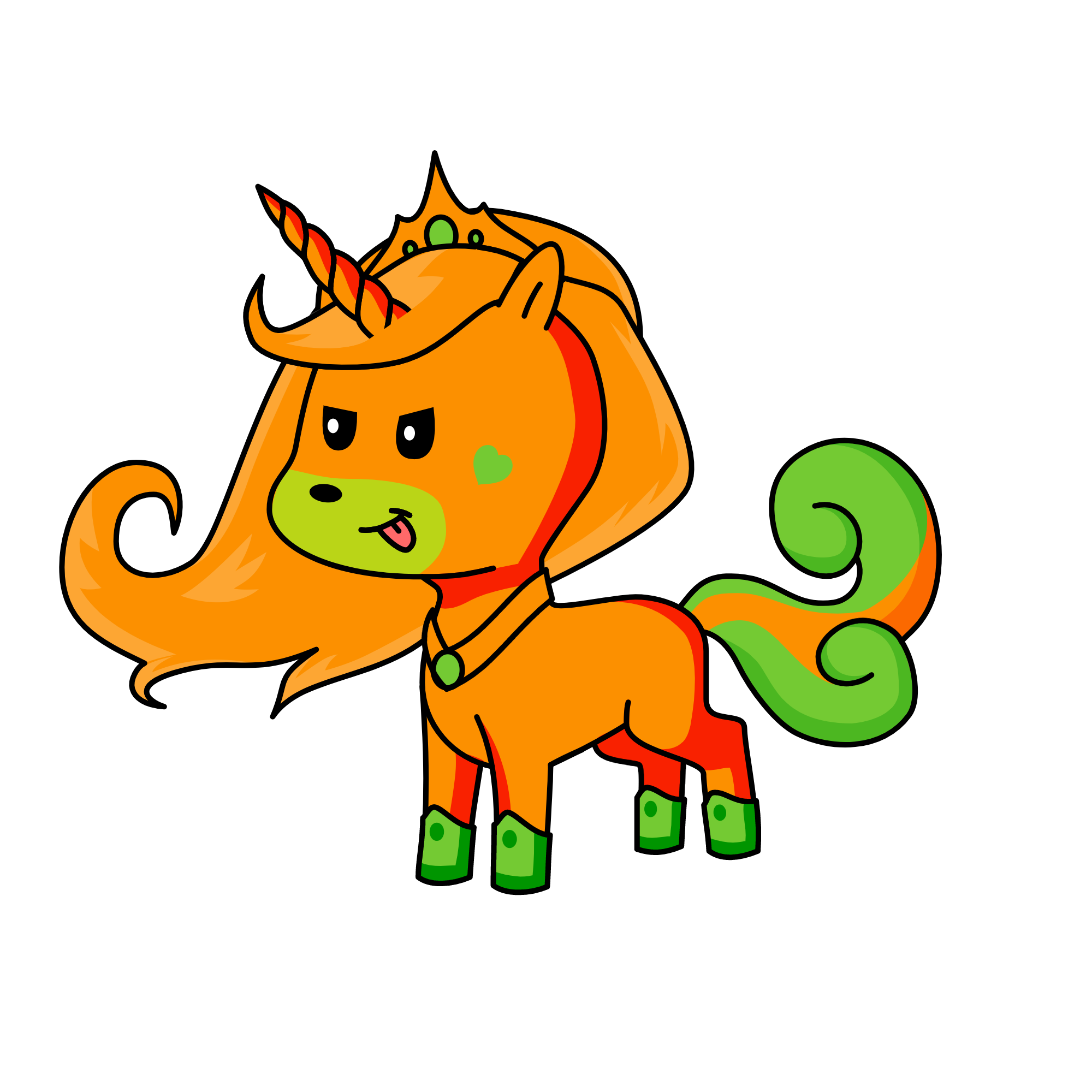 dont mess with her, the unicorn