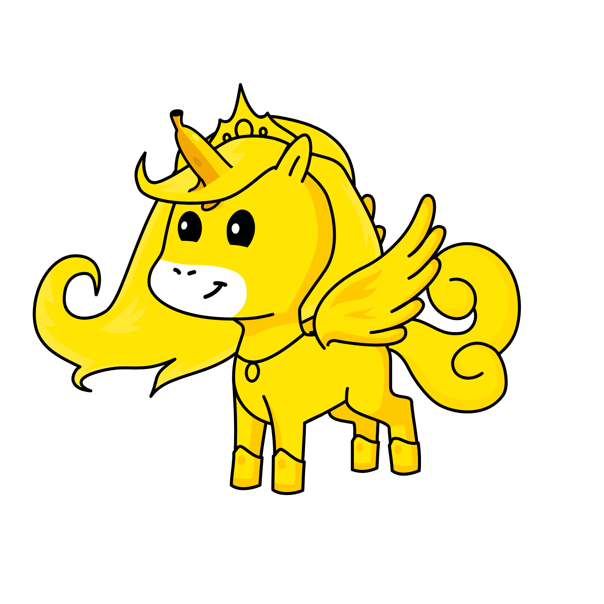 Banna Queen, the unicorn
