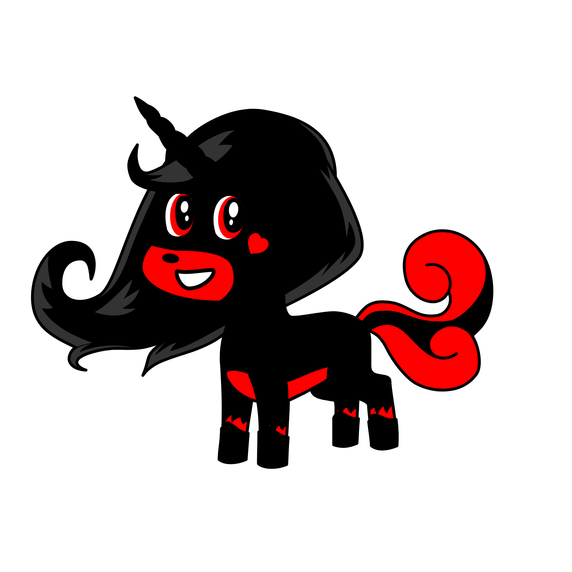 ladybug, the unicorn