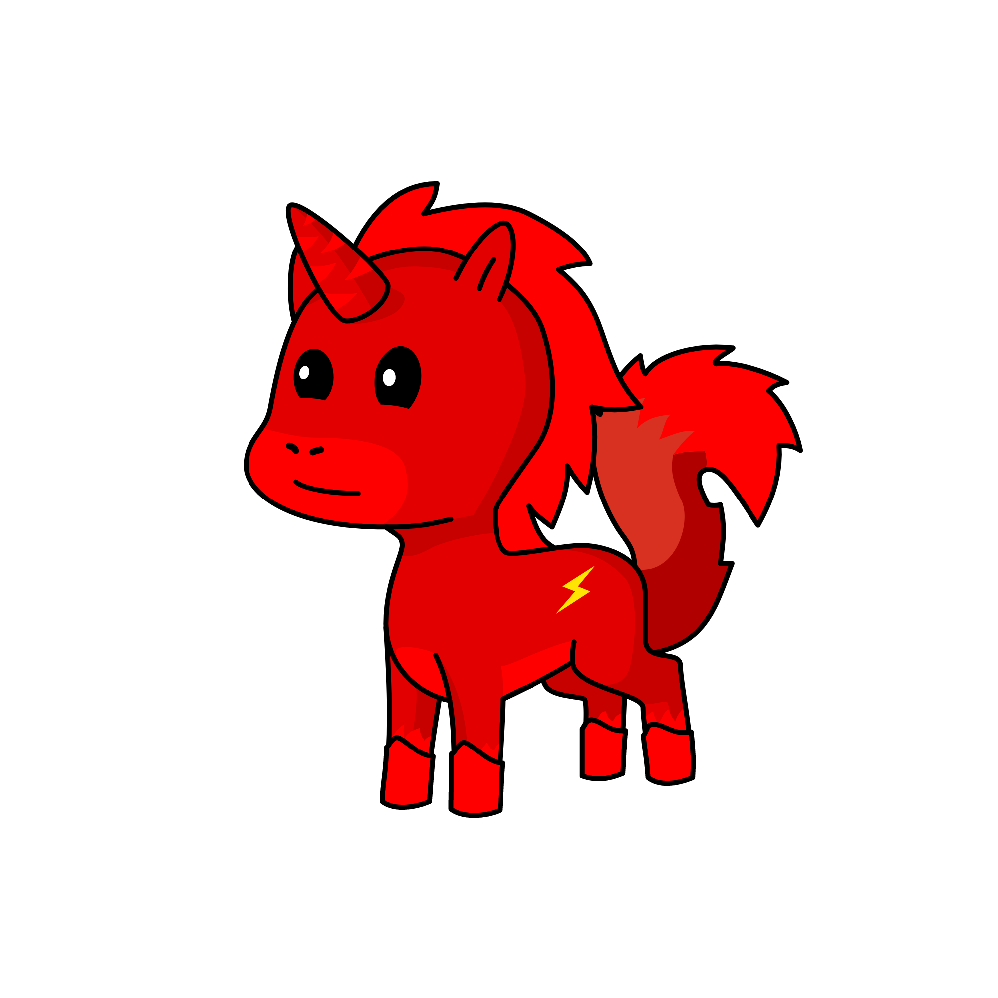 foxy, the unicorn