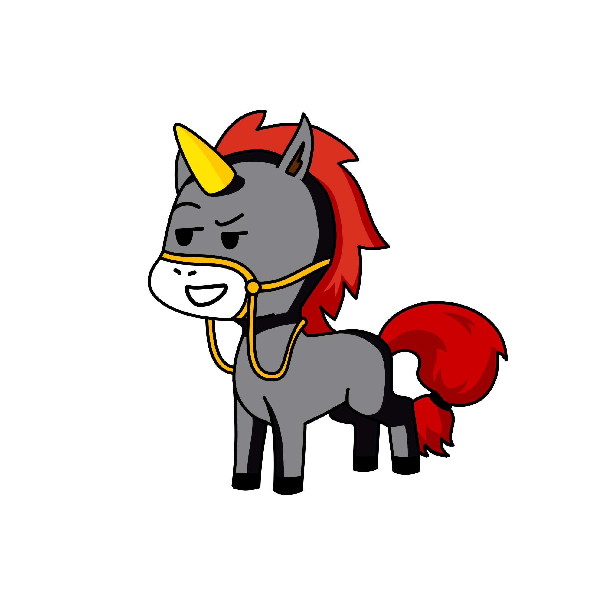 Poophead, the unicorn