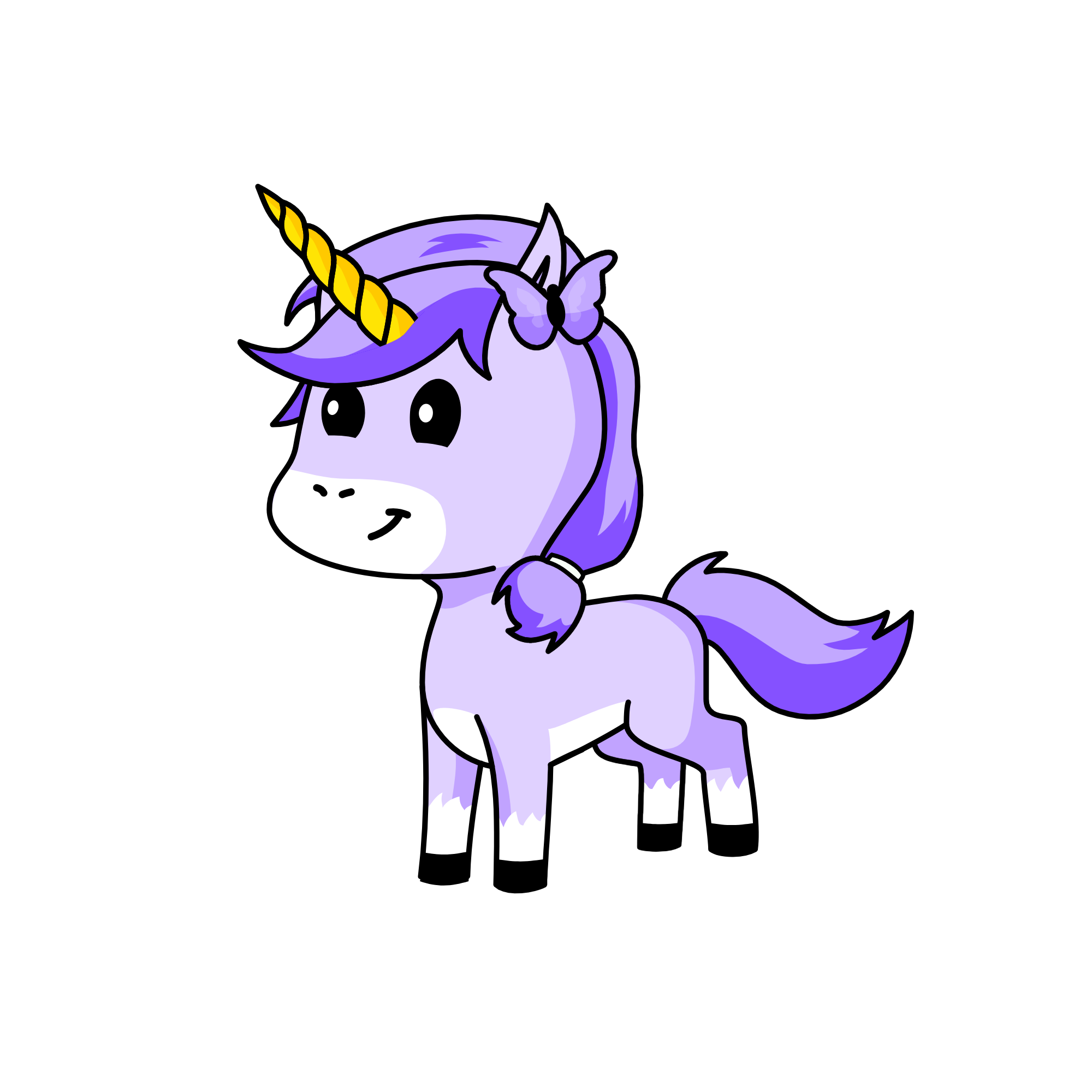 Buttercup, the unicorn