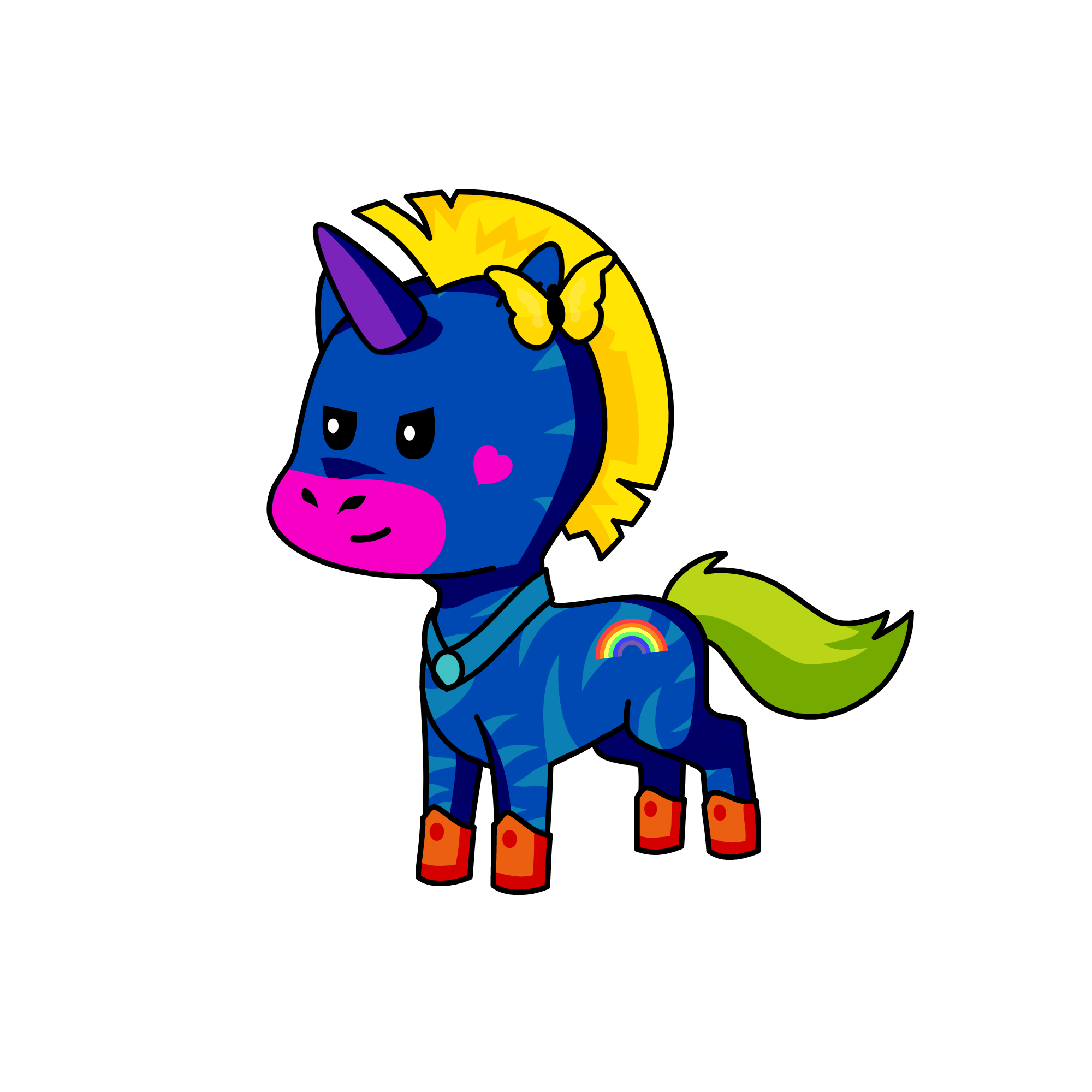 t, the unicorn