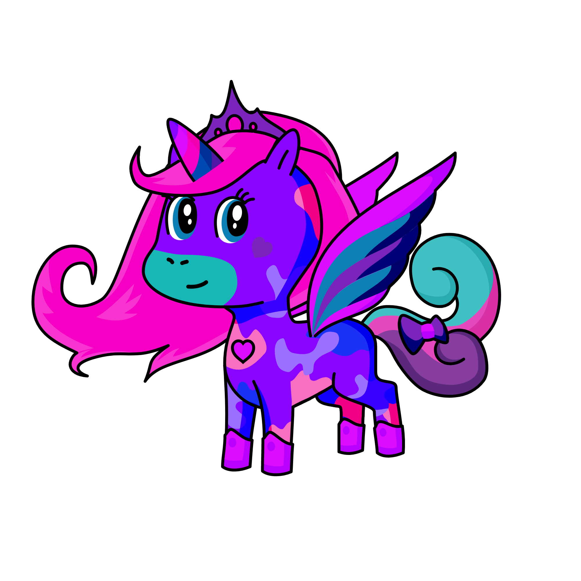 REINA DE LAS NIEBES, the unicorn