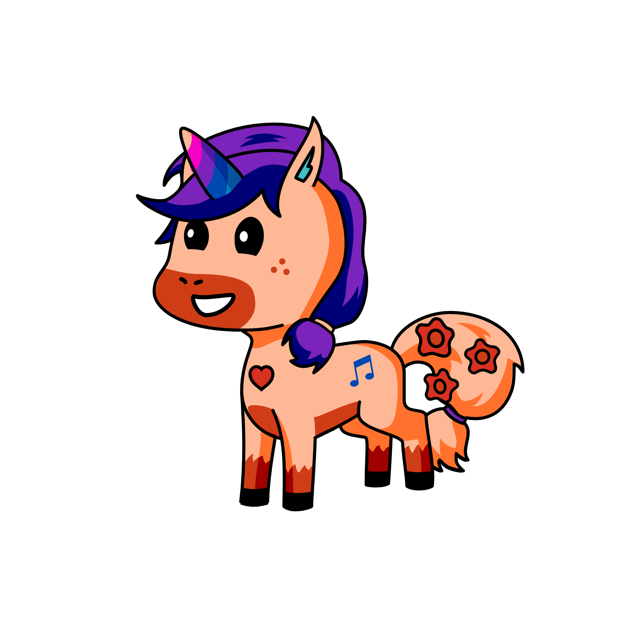 mel, the unicorn
