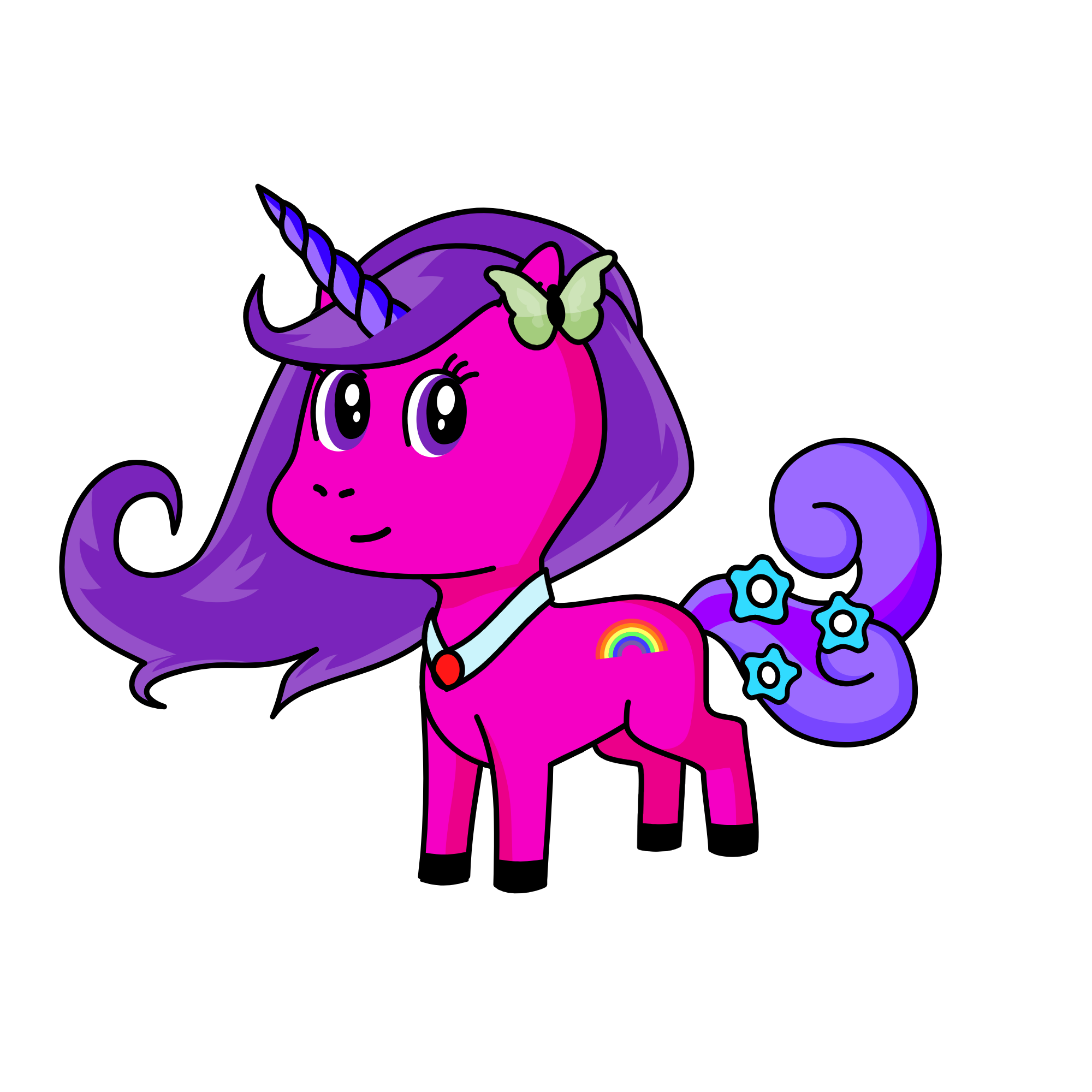 Butterfly, the unicorn