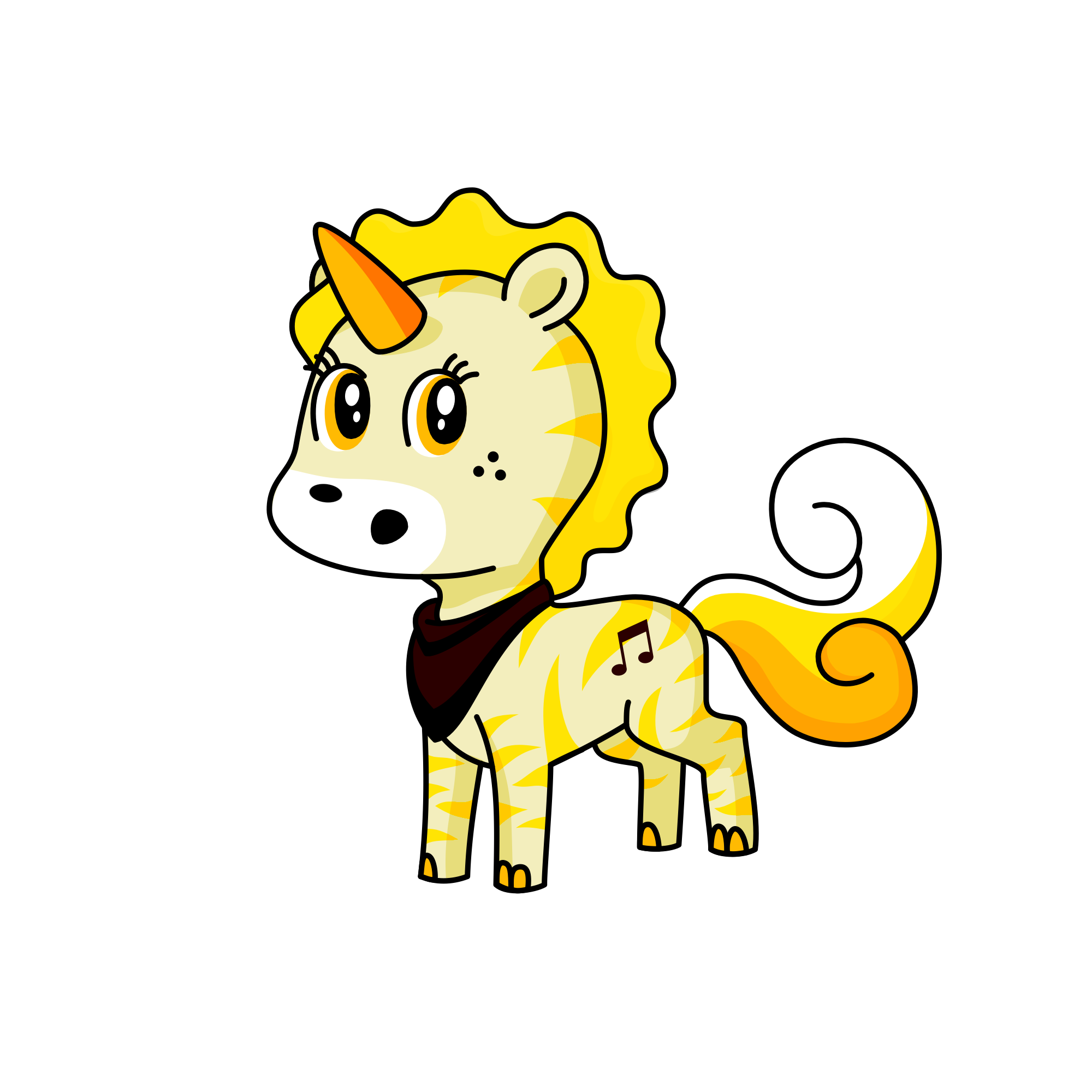 Harmony, the unicorn