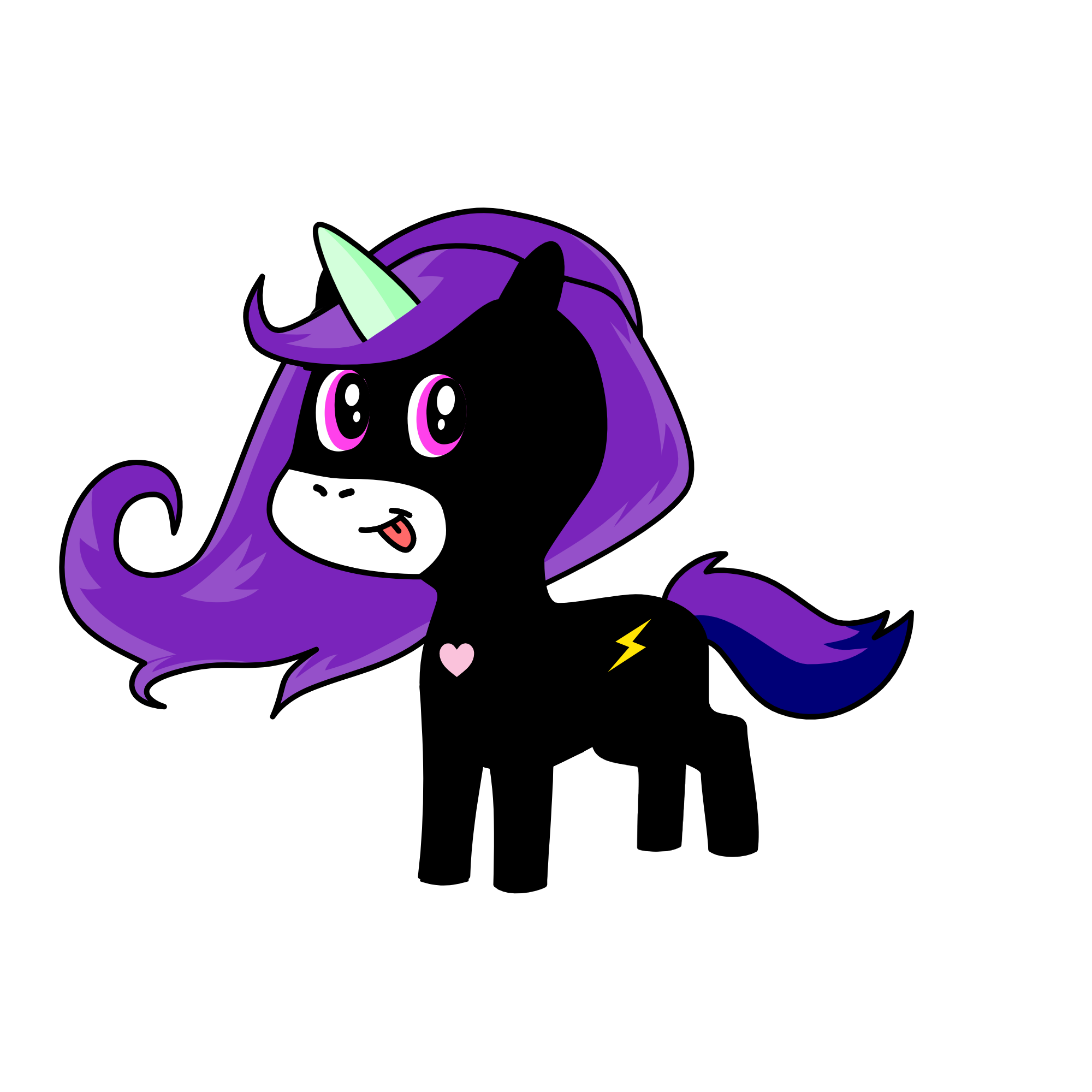 dare girl, the unicorn
