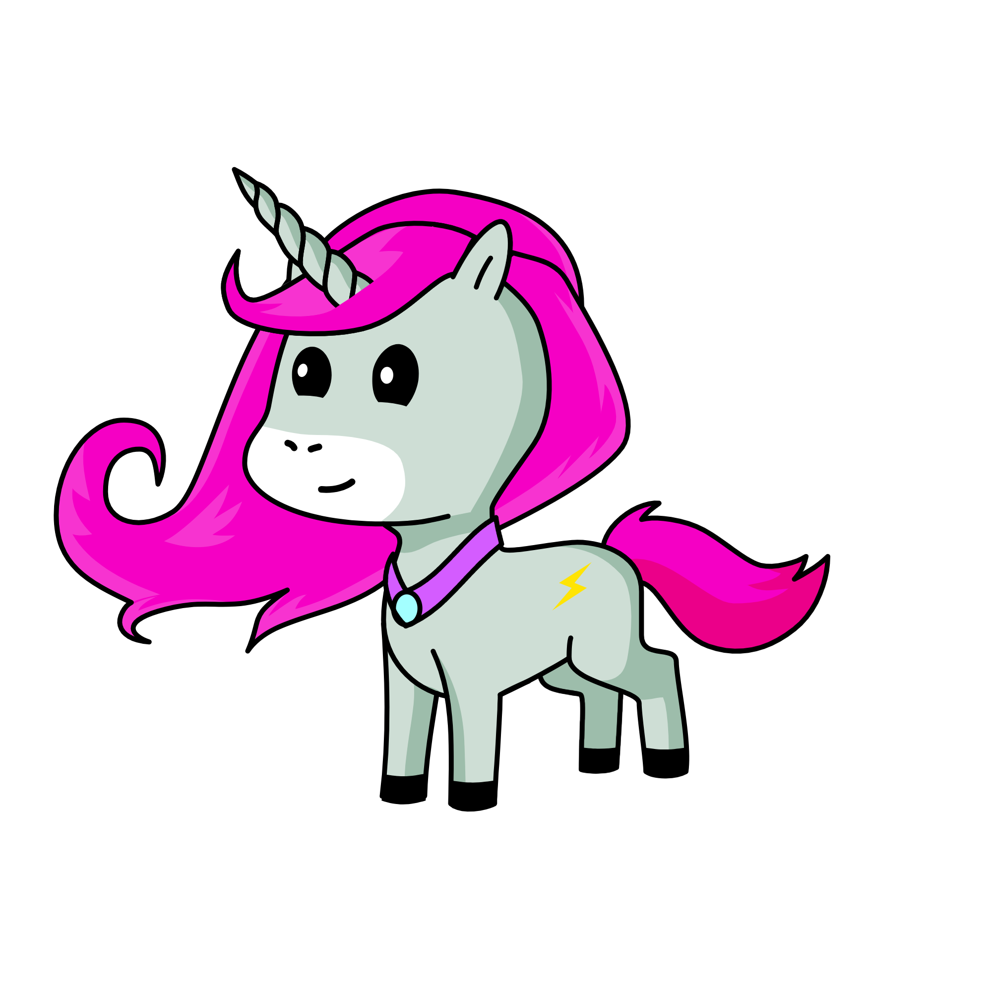 Flash, the unicorn