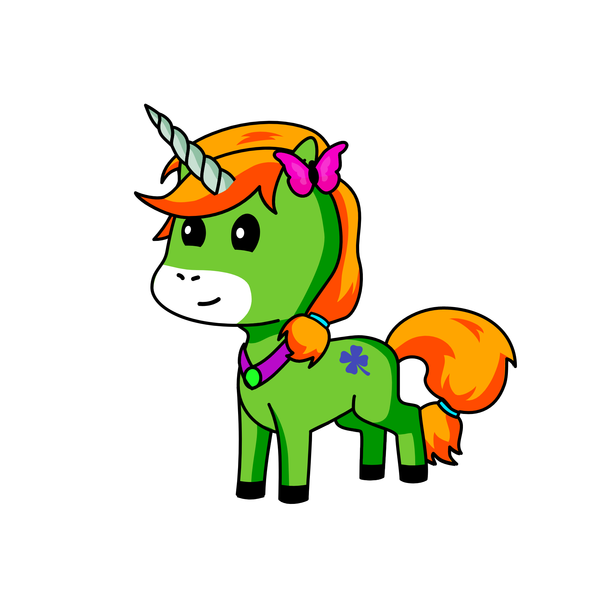 Bloom, the unicorn