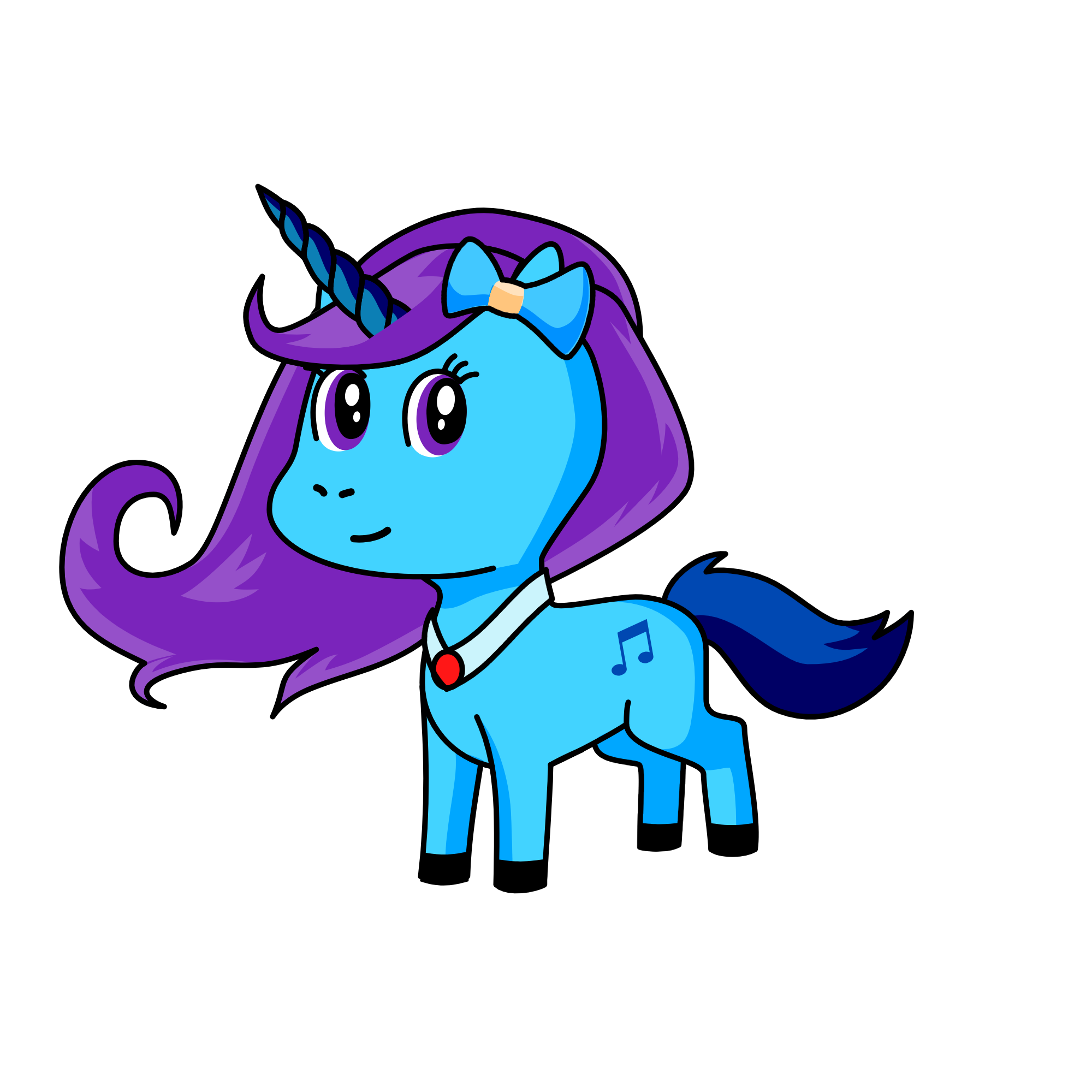 icy, the unicorn