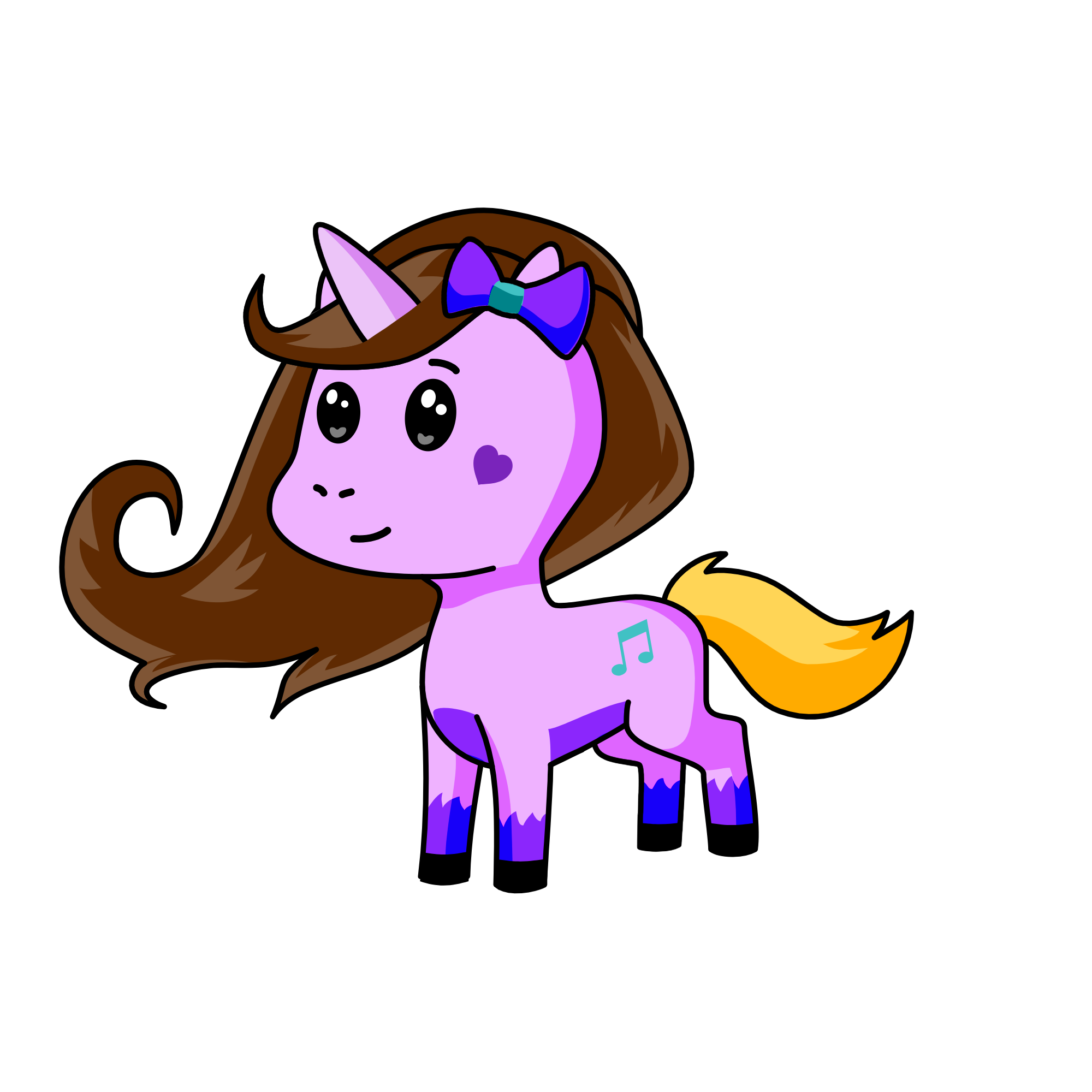 shine, the unicorn