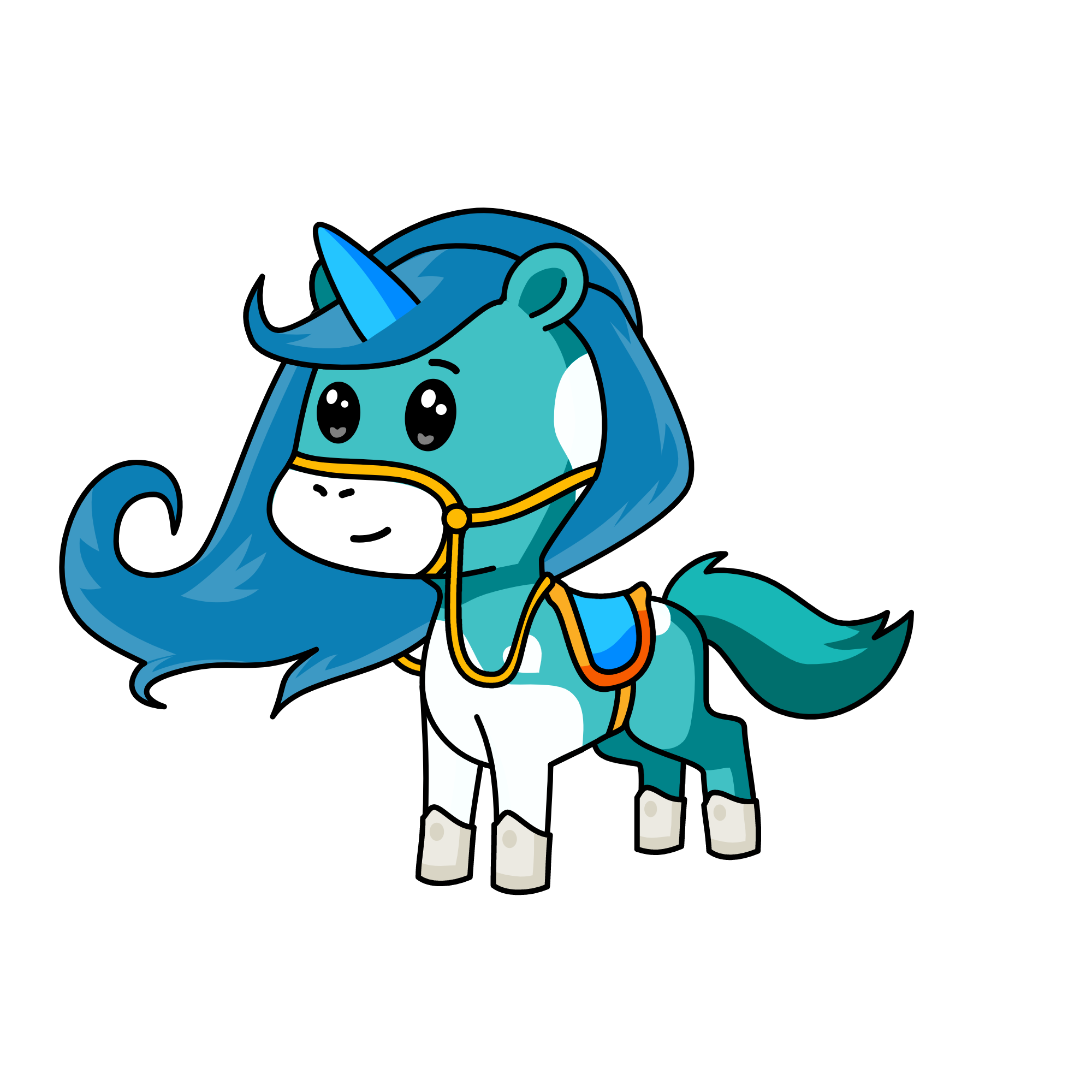 Snowbell, the unicorn
