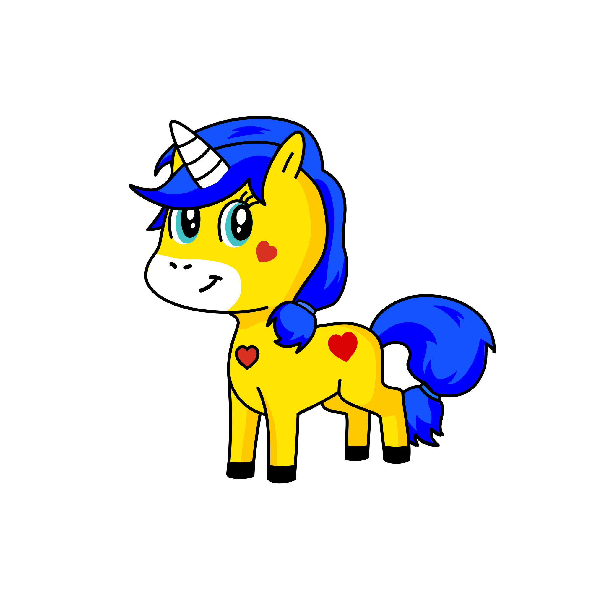 heart, the unicorn