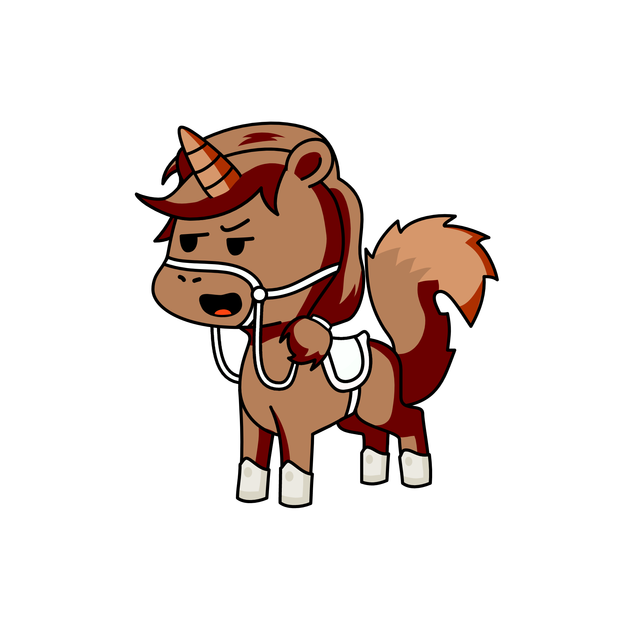 Sandy, the unicorn