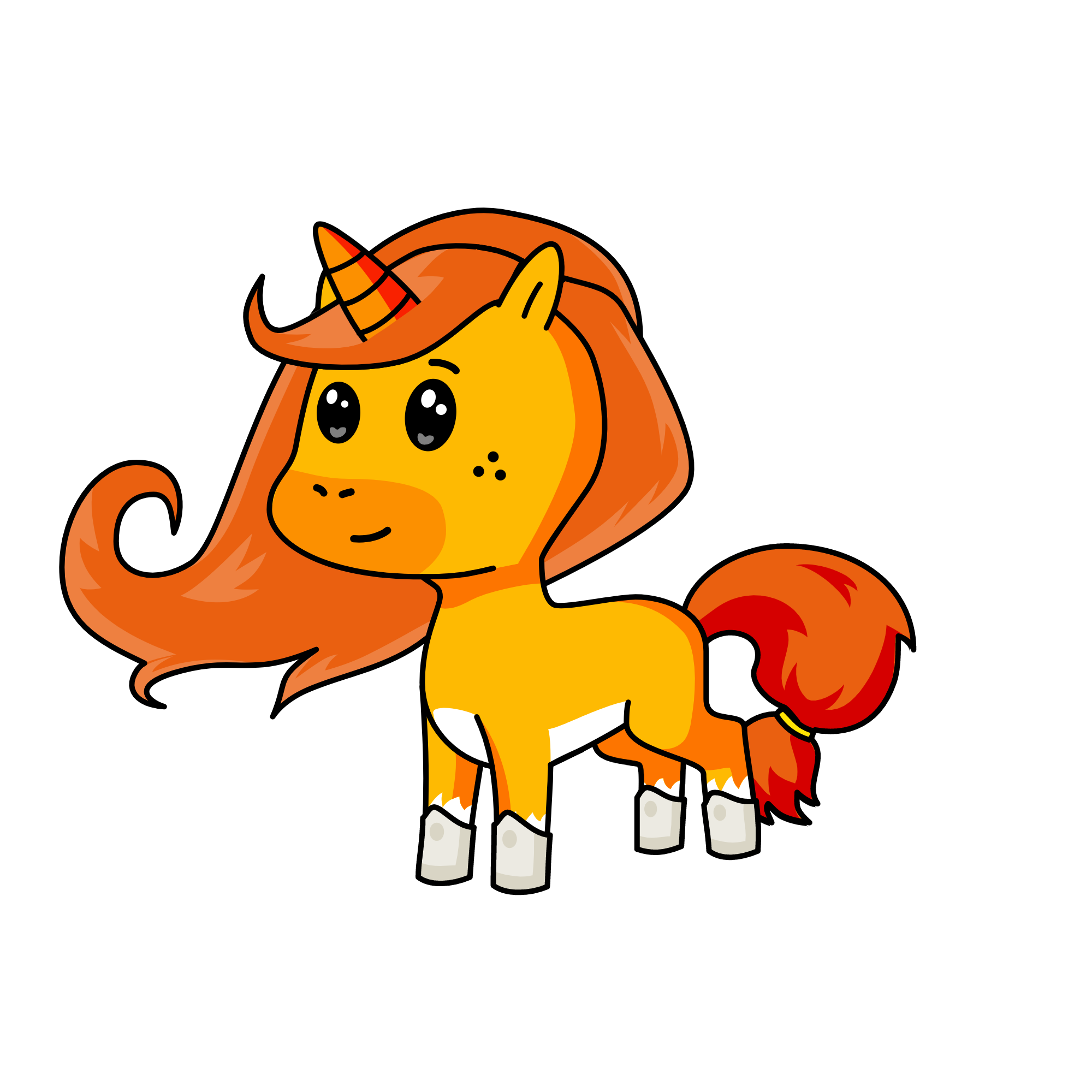 Bright, the unicorn