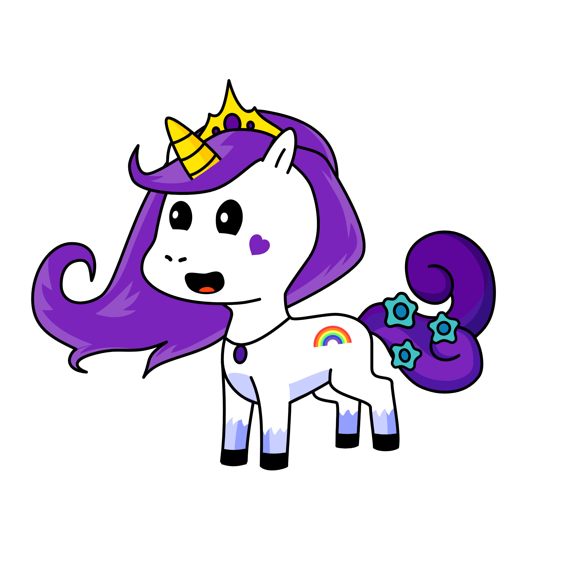 Hope, the unicorn