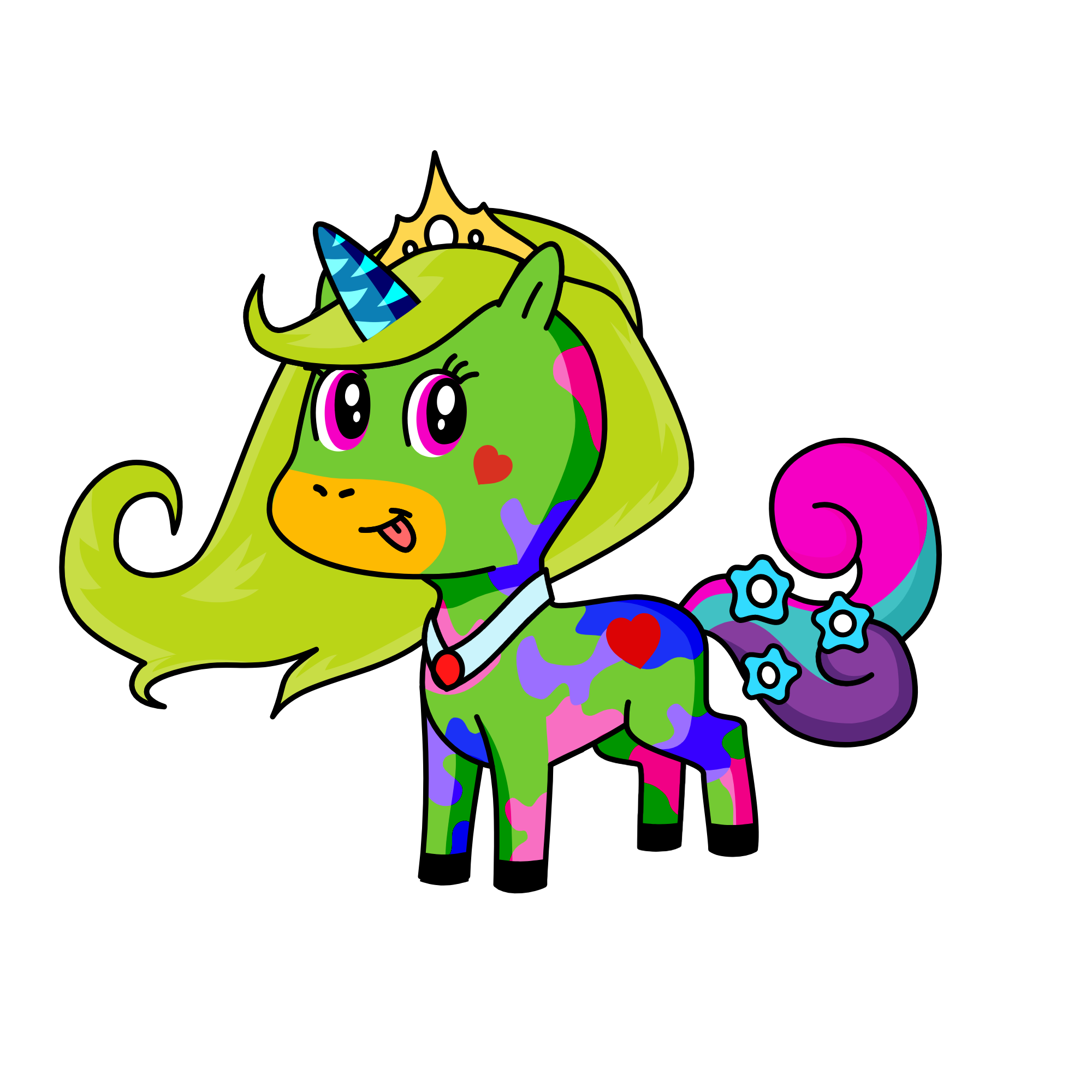 ;;;, the unicorn