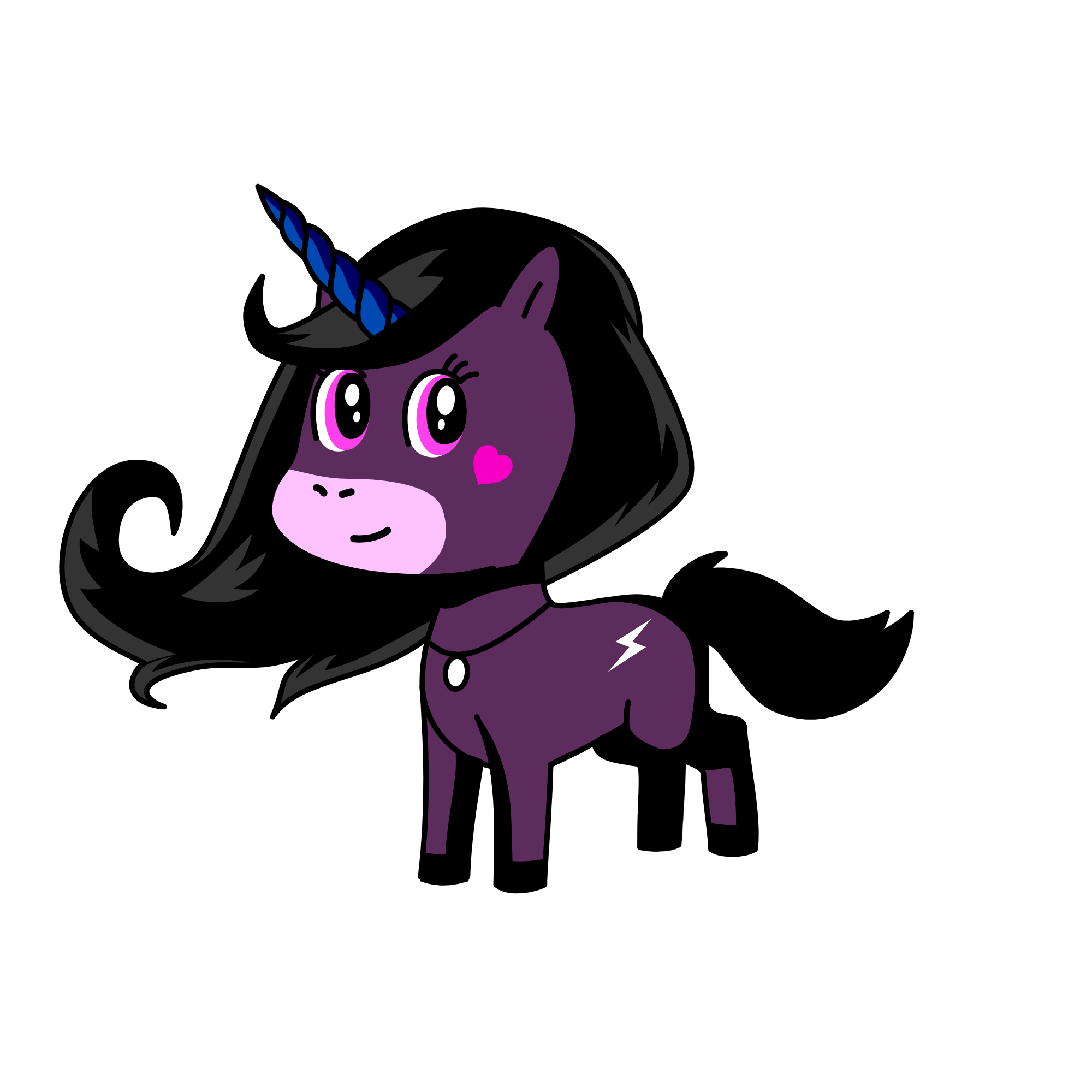Shadow, the unicorn