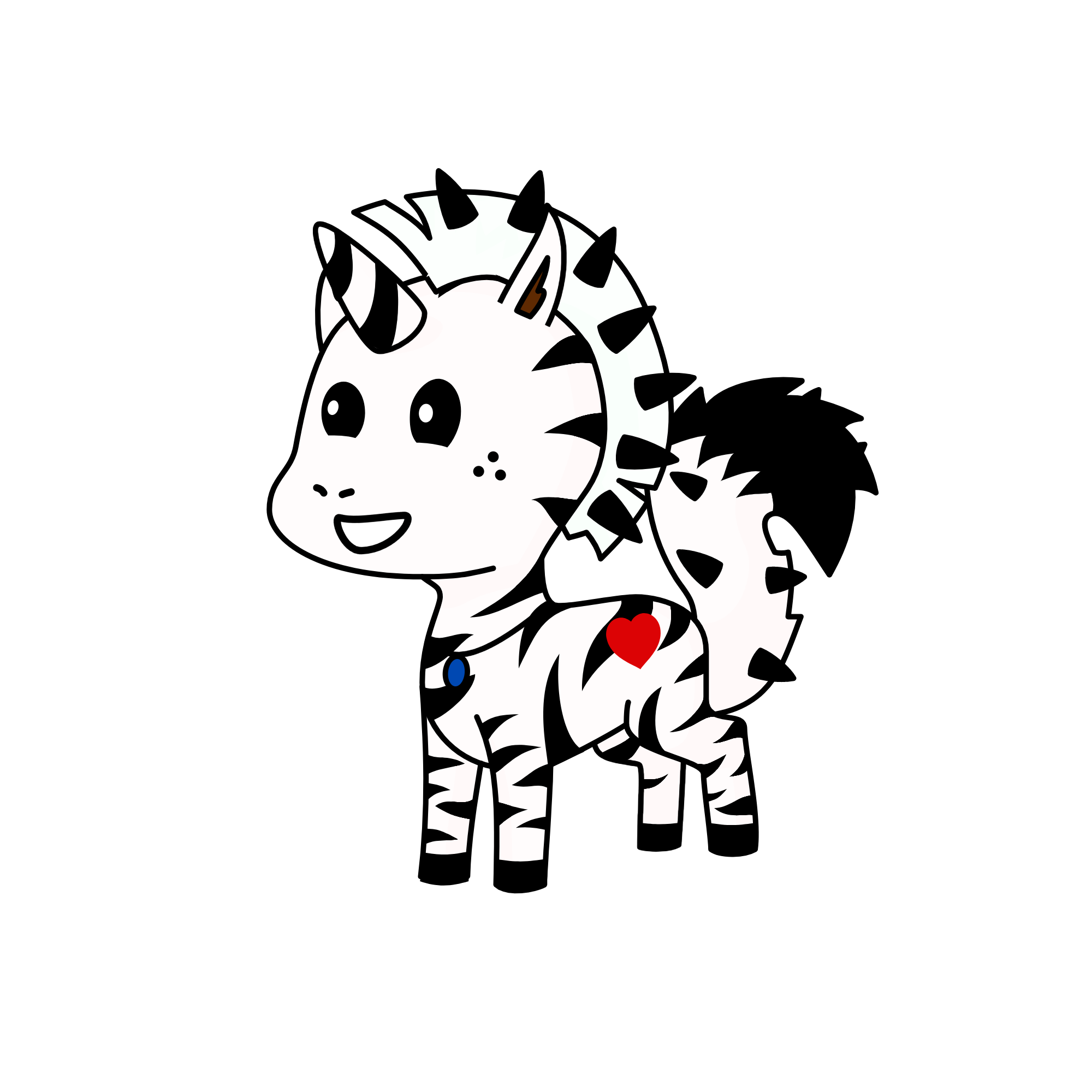 Zebra, the unicorn