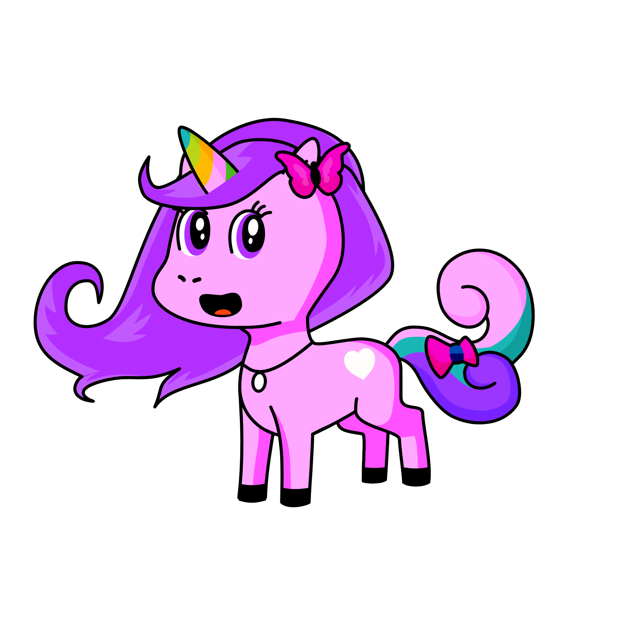 Flower, the unicorn