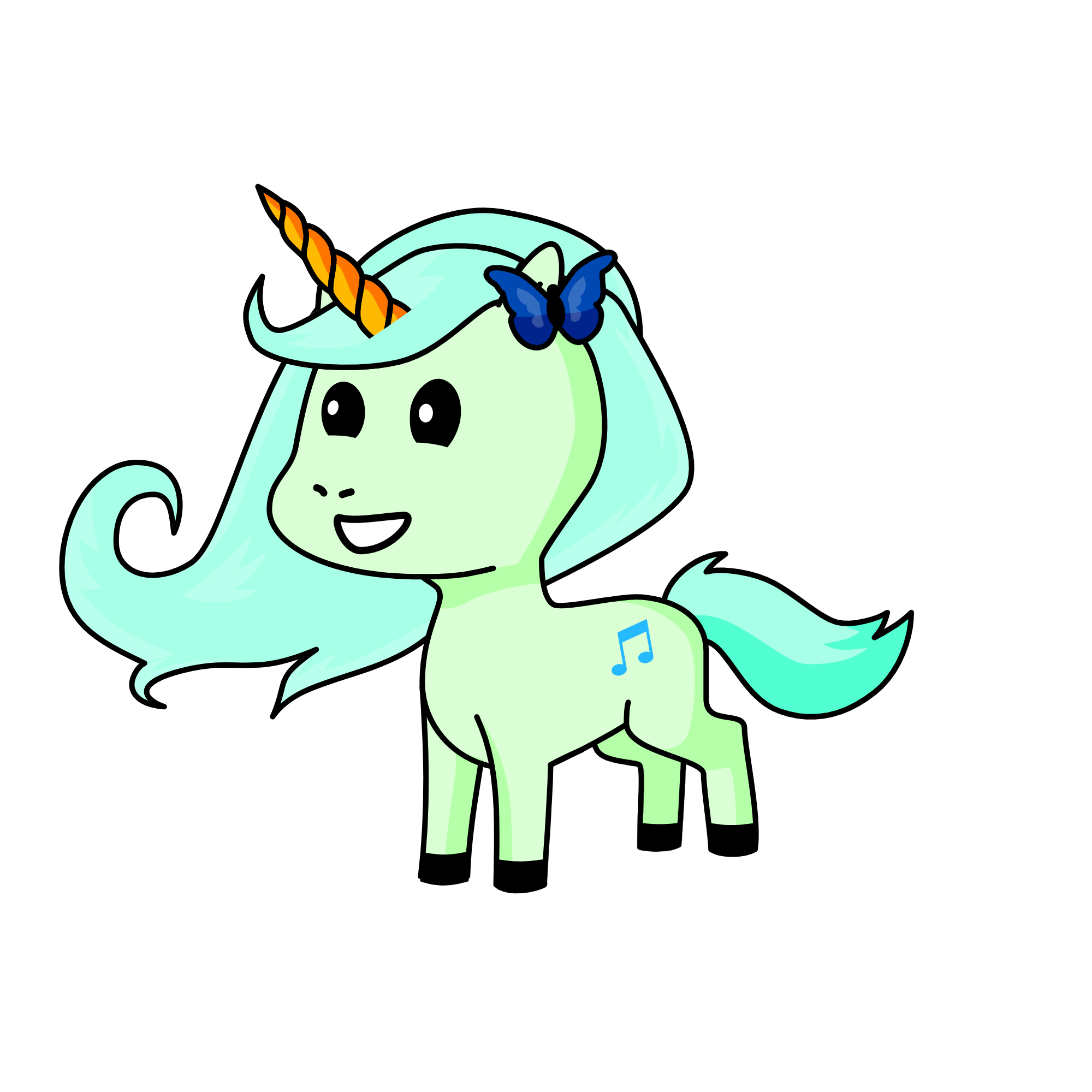 Ashley , the unicorn