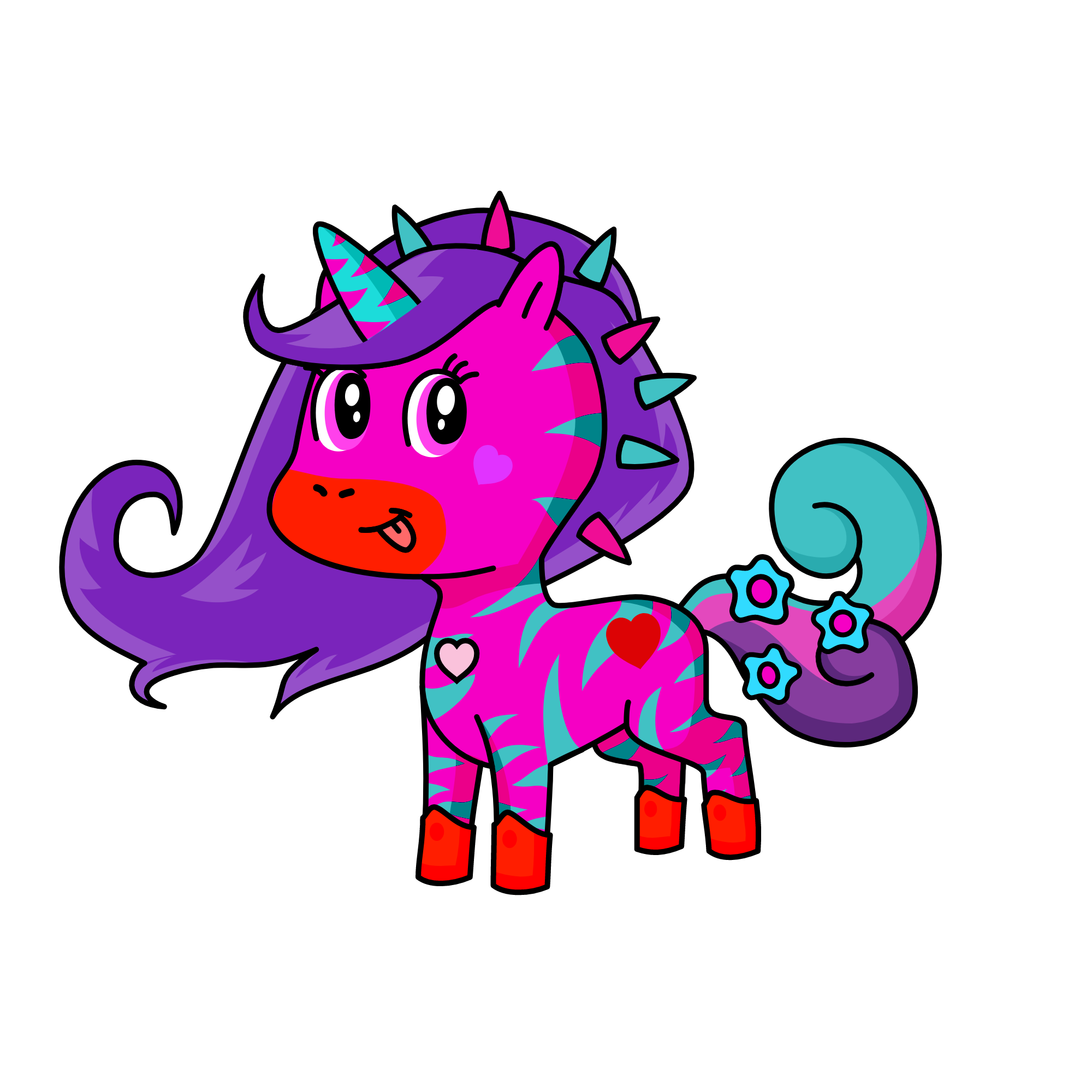 Love is me, the unicorn