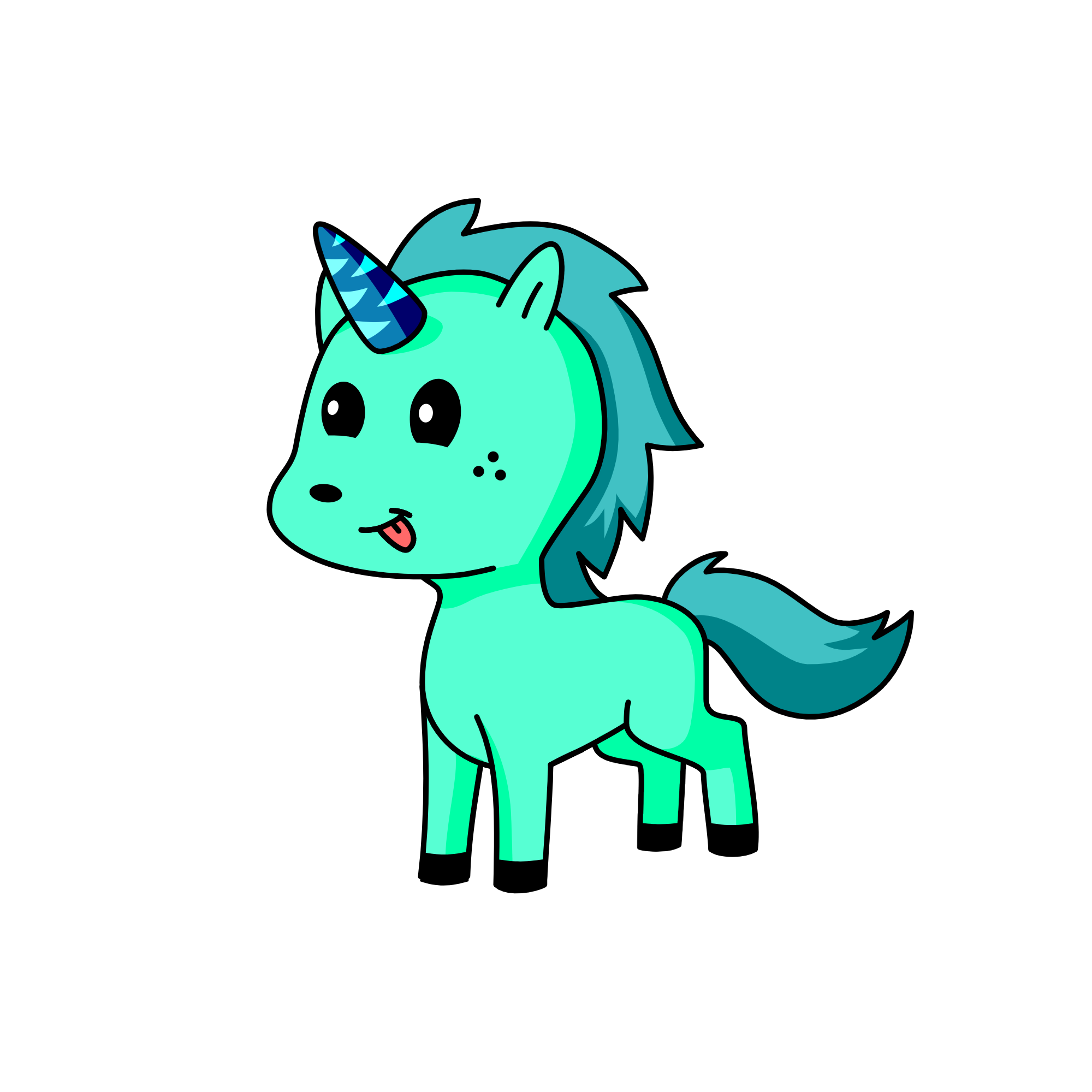 mint, the unicorn