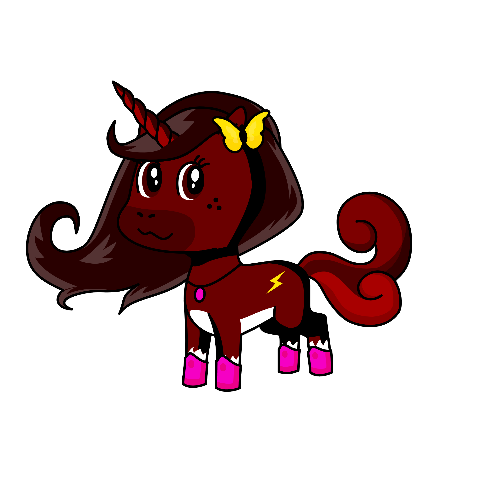 chocolate, the unicorn