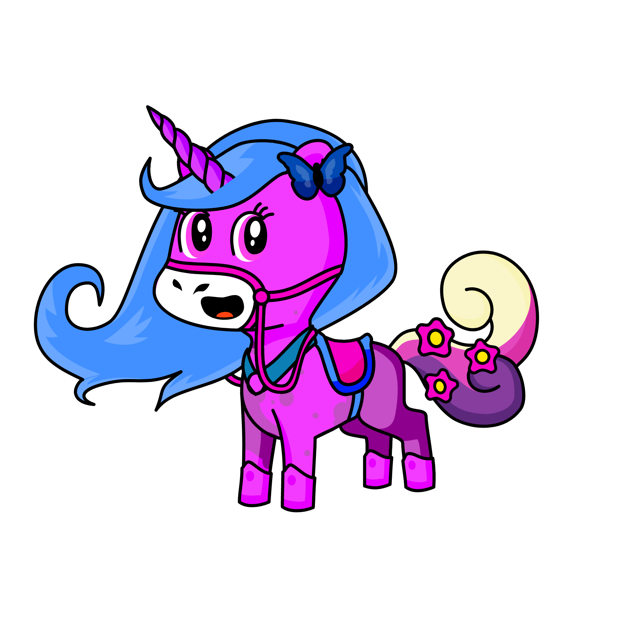 Addy, the unicorn